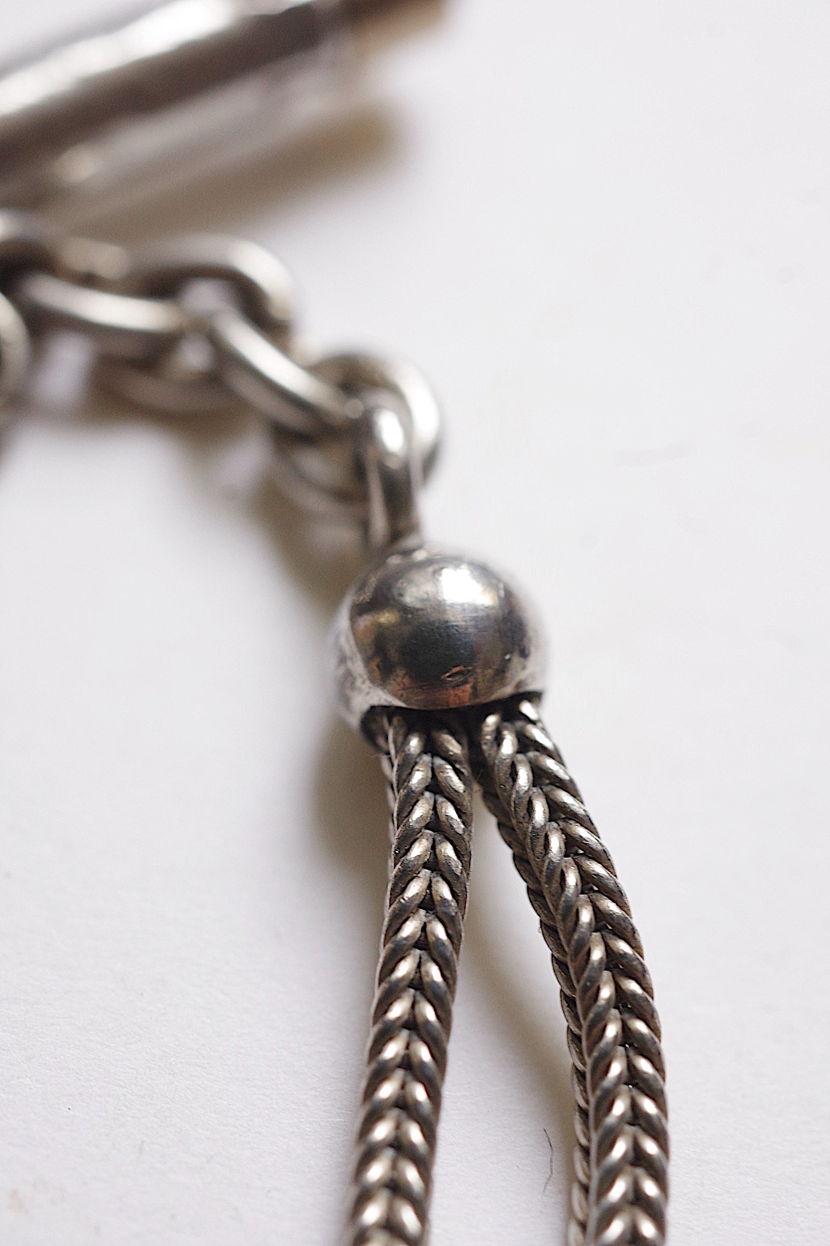 アンティークチェーン　chaînes de montre à gousset