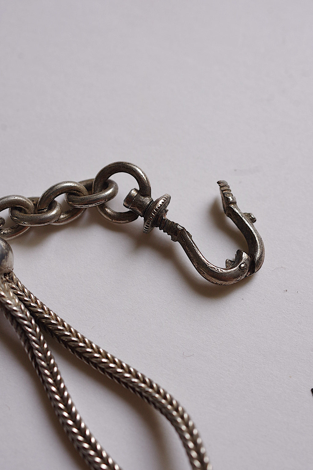 アンティークチェーン　chaînes de montre à gousset