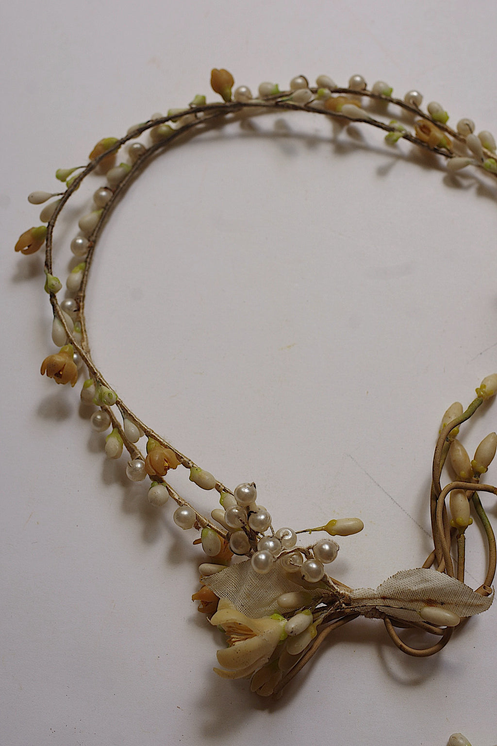 アンティーク花冠　Couronne de mariée ancienne