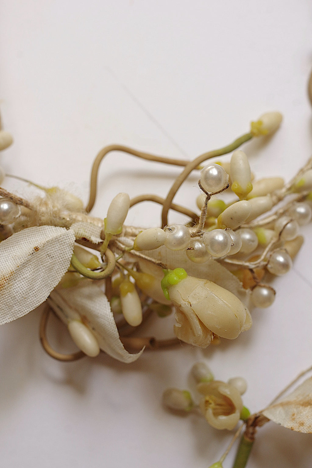 アンティーク花冠　Couronne de mariée ancienne