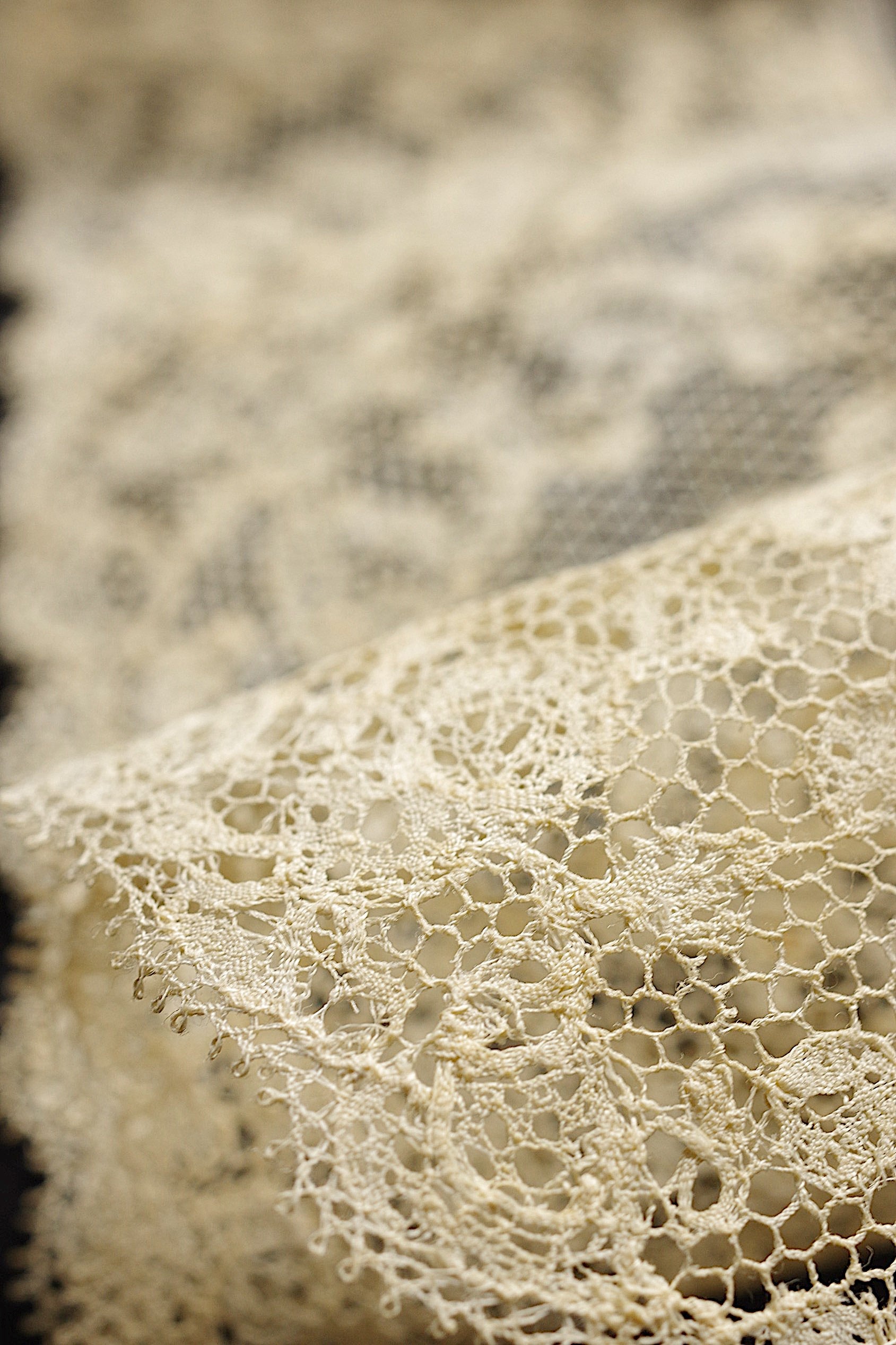 アンティークレース dentelle ancienne　フレミッシュレース110cm