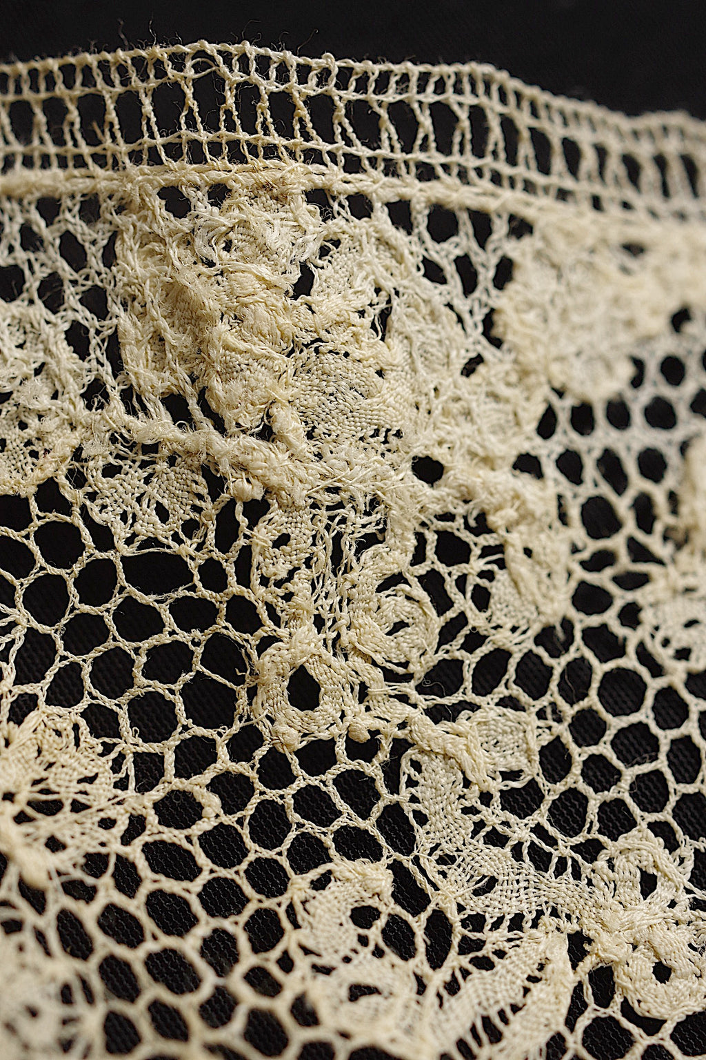 アンティークレース dentelle ancienne　フレミッシュレース110cm