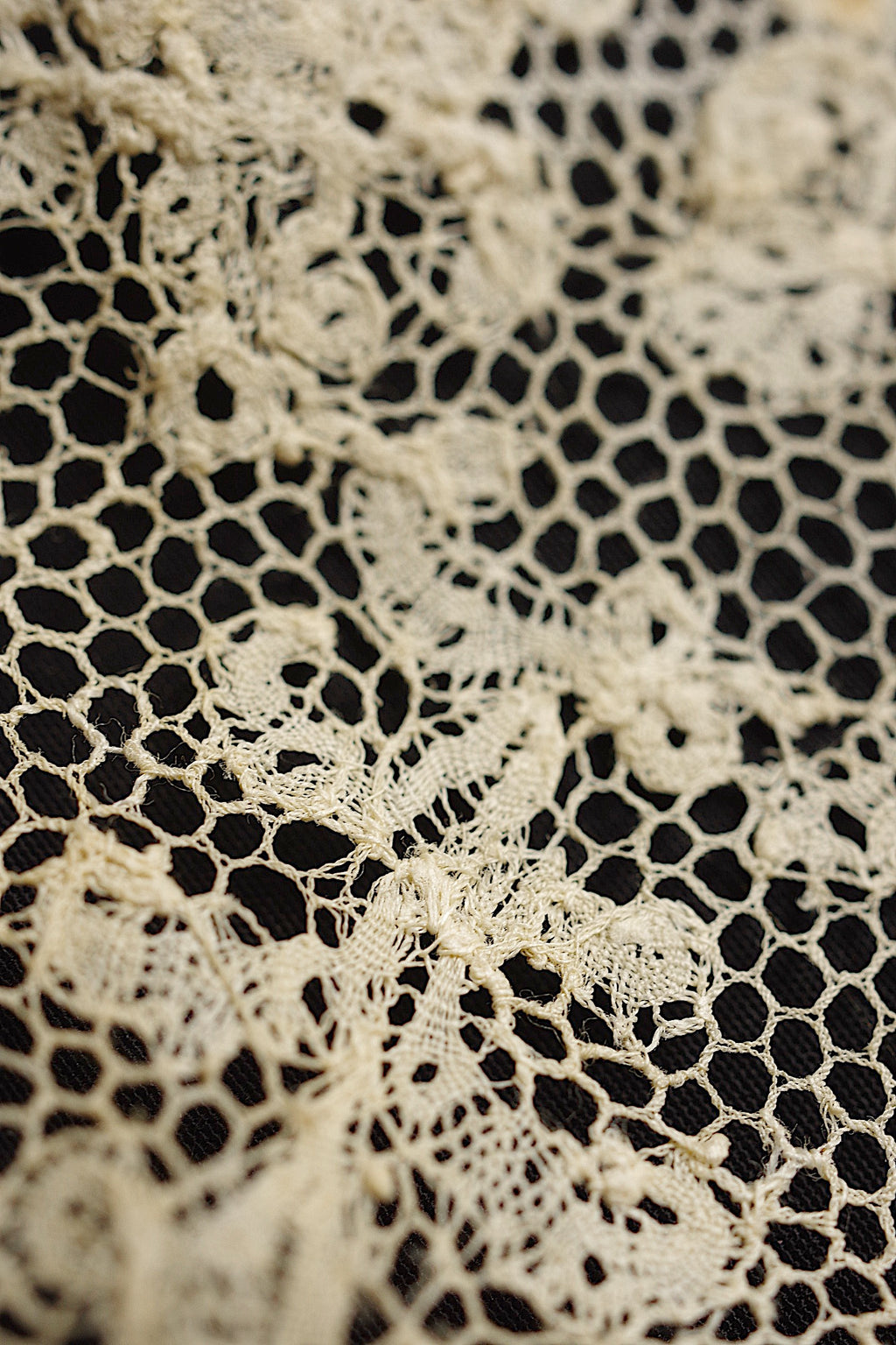 アンティークレース dentelle ancienne　フレミッシュレース110cm