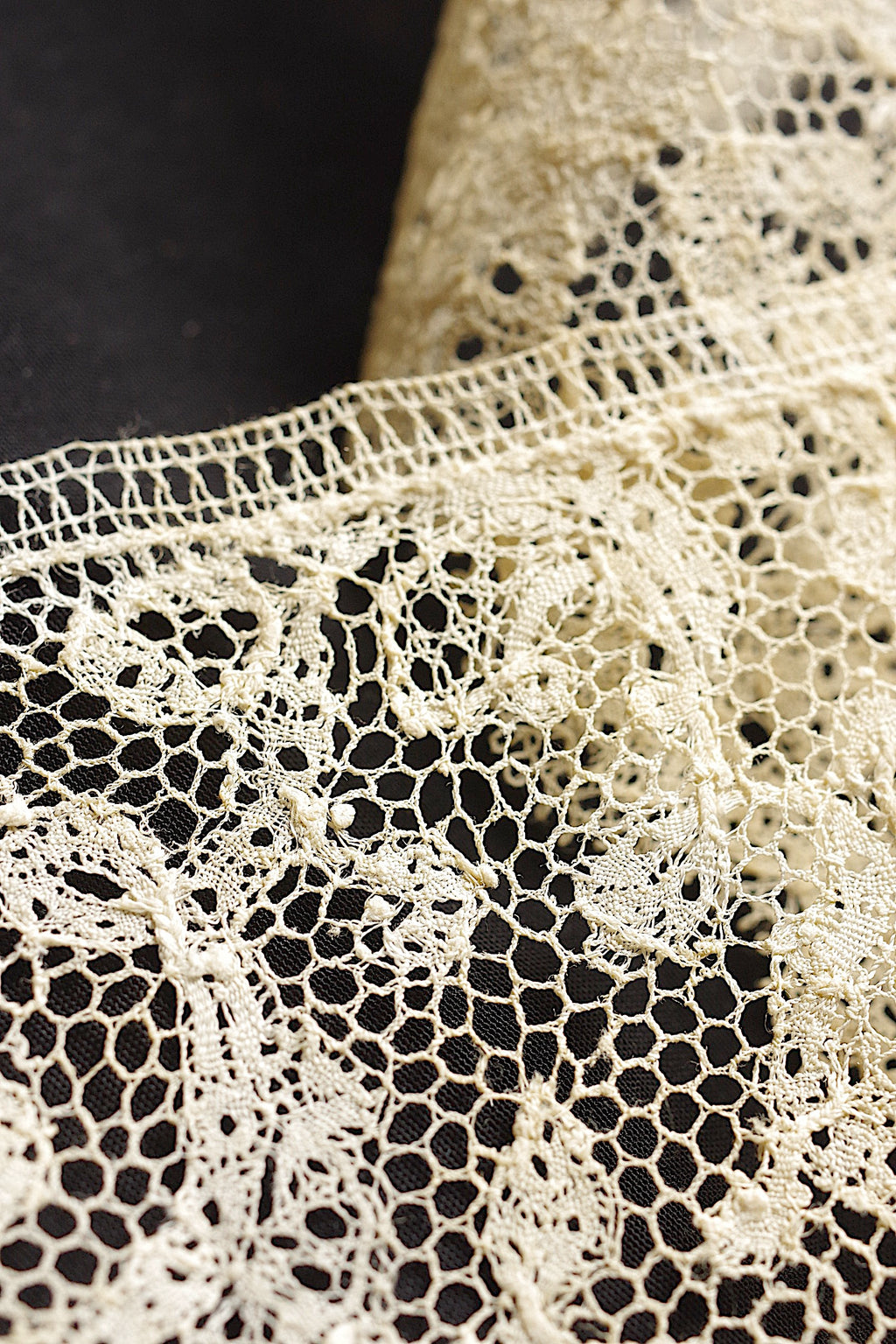 アンティークレース dentelle ancienne　フレミッシュレース110cm