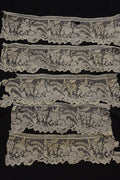 アンティークレース dentelle ancienne　ブリュクセルレース　ハギレ5本