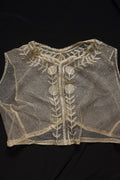 アンティークレース dentelle ancienne　チュールジレ