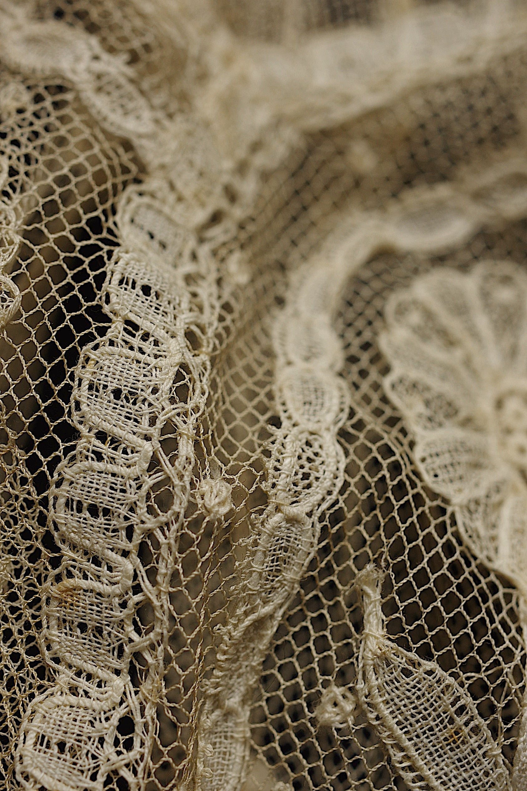 アンティークレース dentelle ancienne　チュールジレ