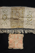 アンティークレース dentelle ancienne　フィレレース　2点