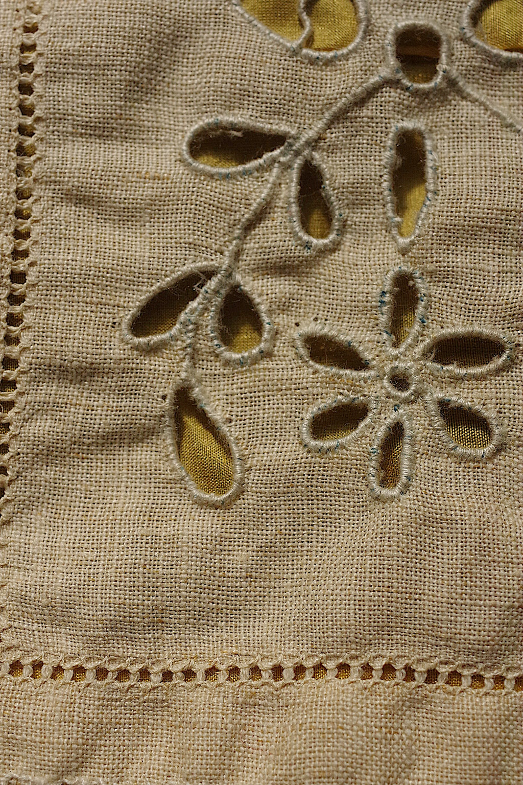 アンティークレース dentelle ancienne　フィレレース　2点