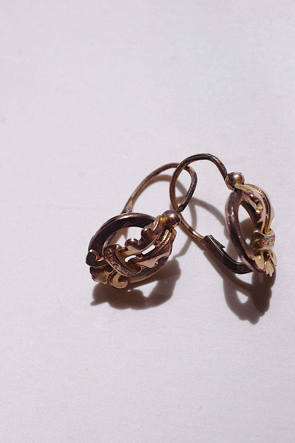 アンティークピアス　boucles d'oreilles antique