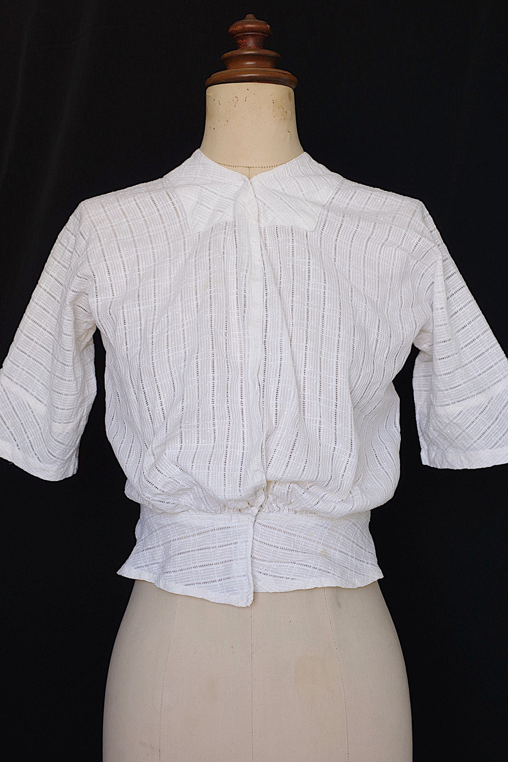 アンティークブラウスvêtement antique blouse