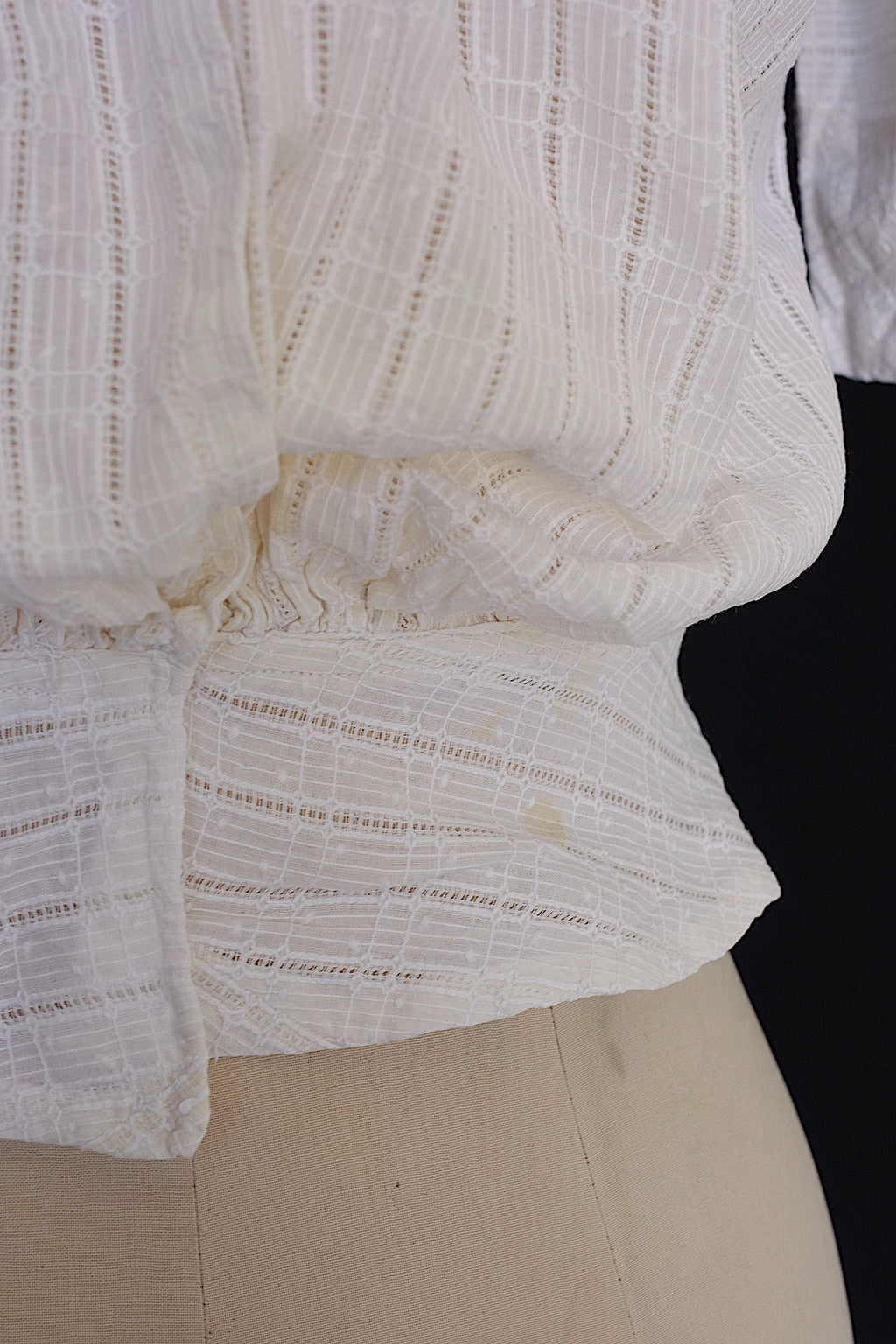 アンティークブラウスvêtement antique blouse