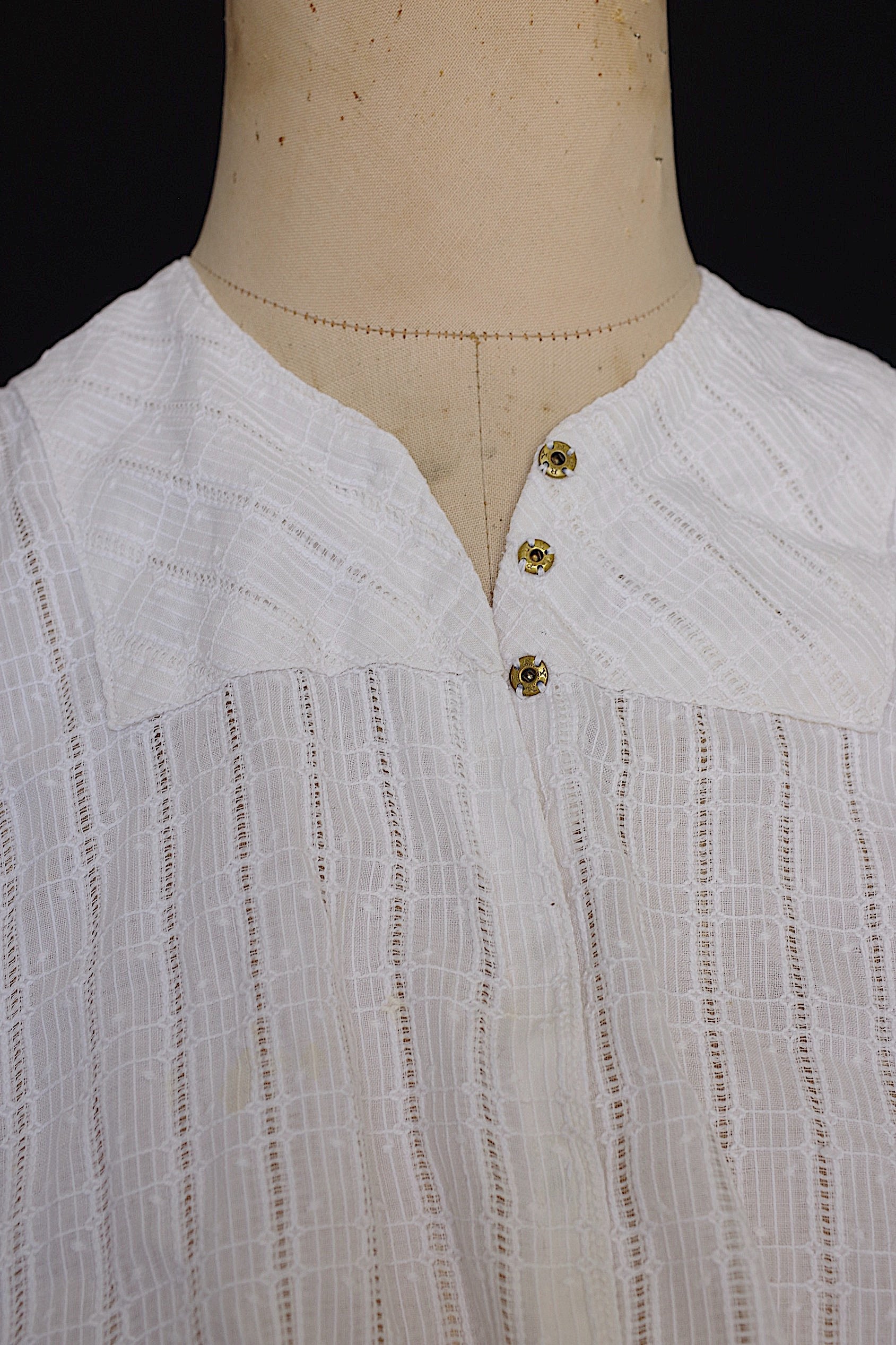 アンティークブラウスvêtement antique blouse