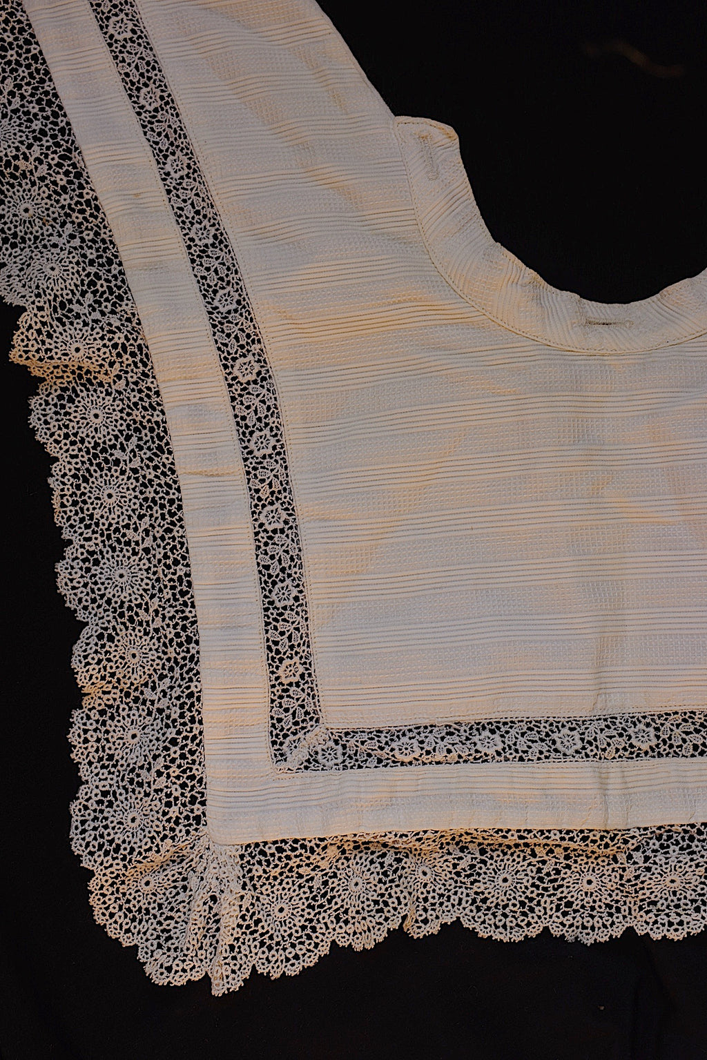 アンティークレース dentelle ancienne　小さな襟