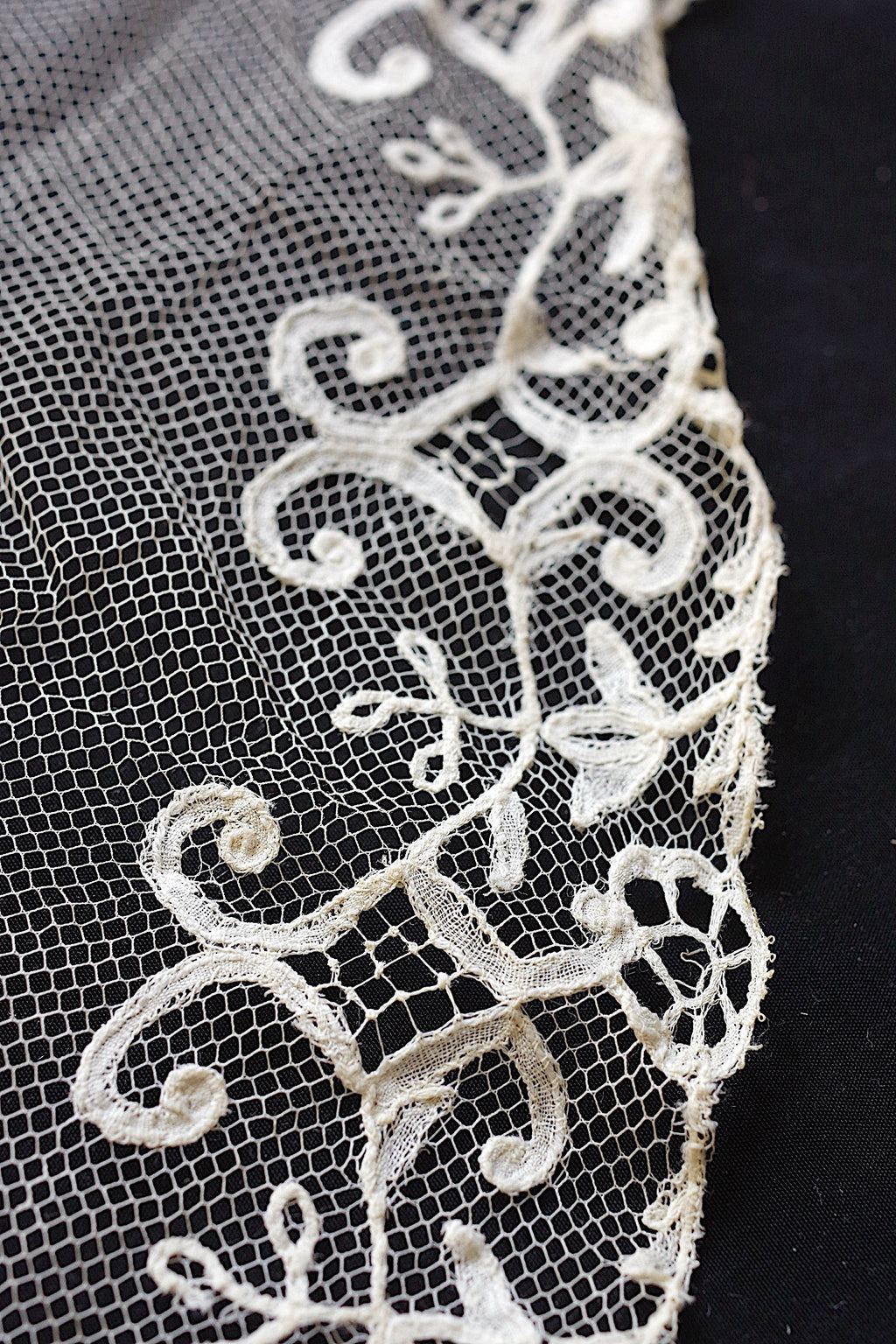 アンティークレース dentelle ancienne　２枚