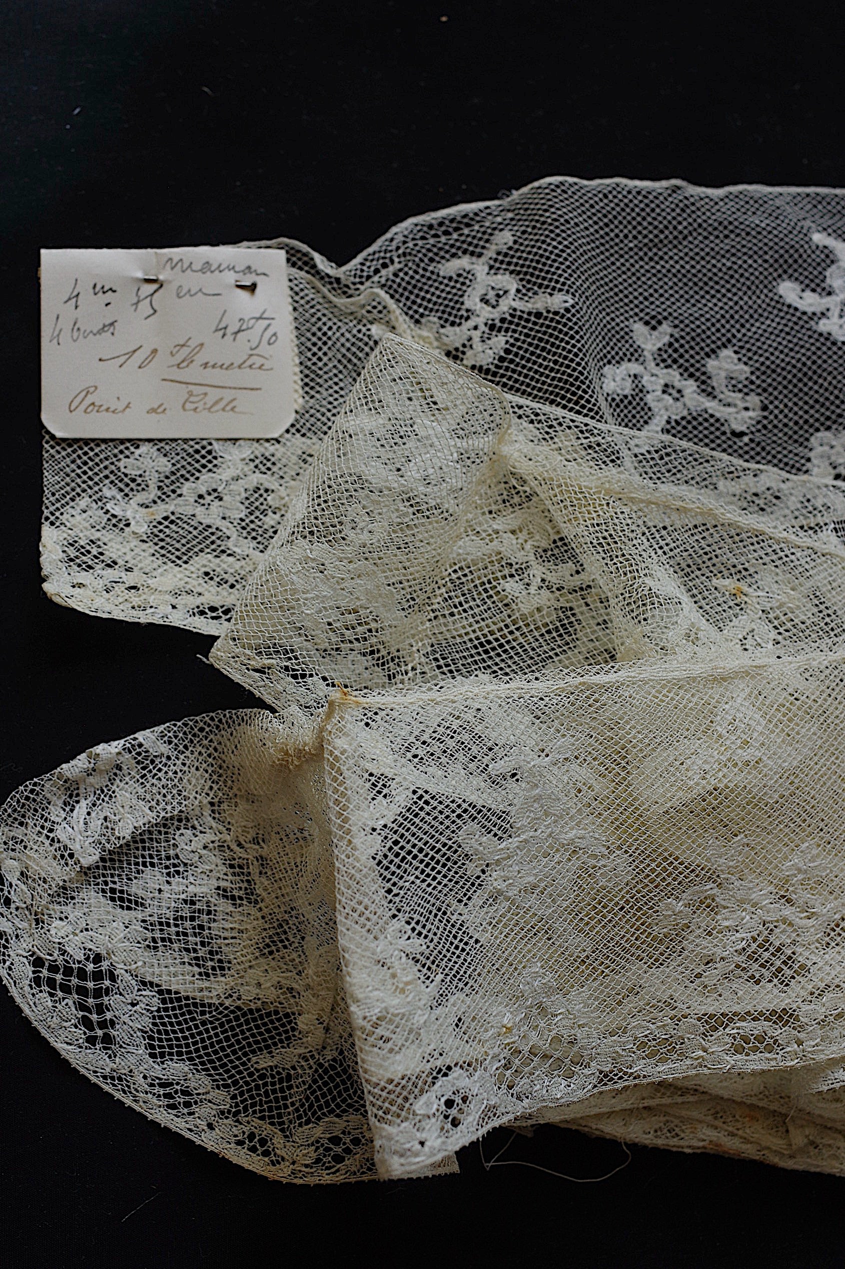 アンティークレース dentelle ancienne　リールポイント