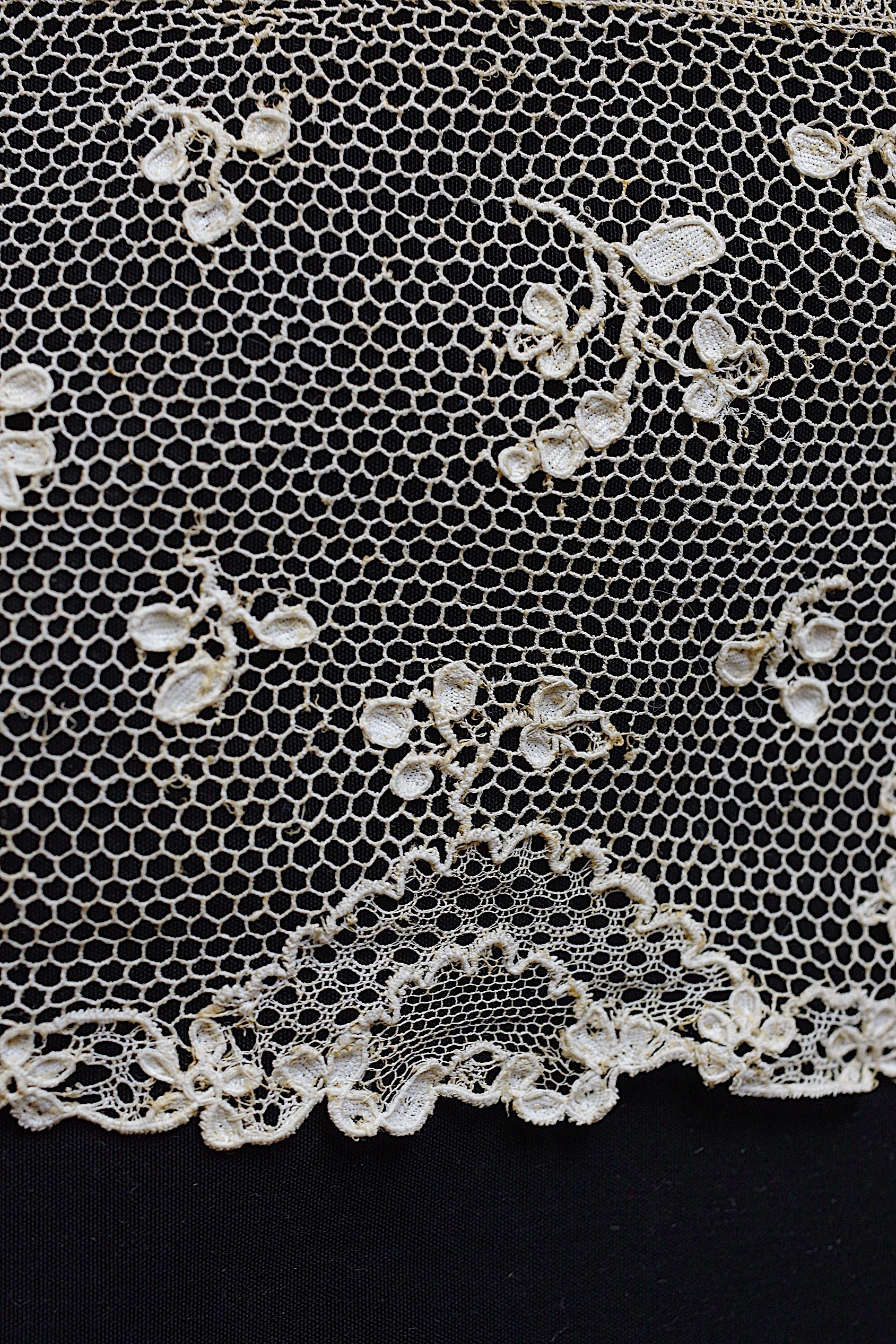 アンティークレース dentelle ancienne　アランソンレース284cm