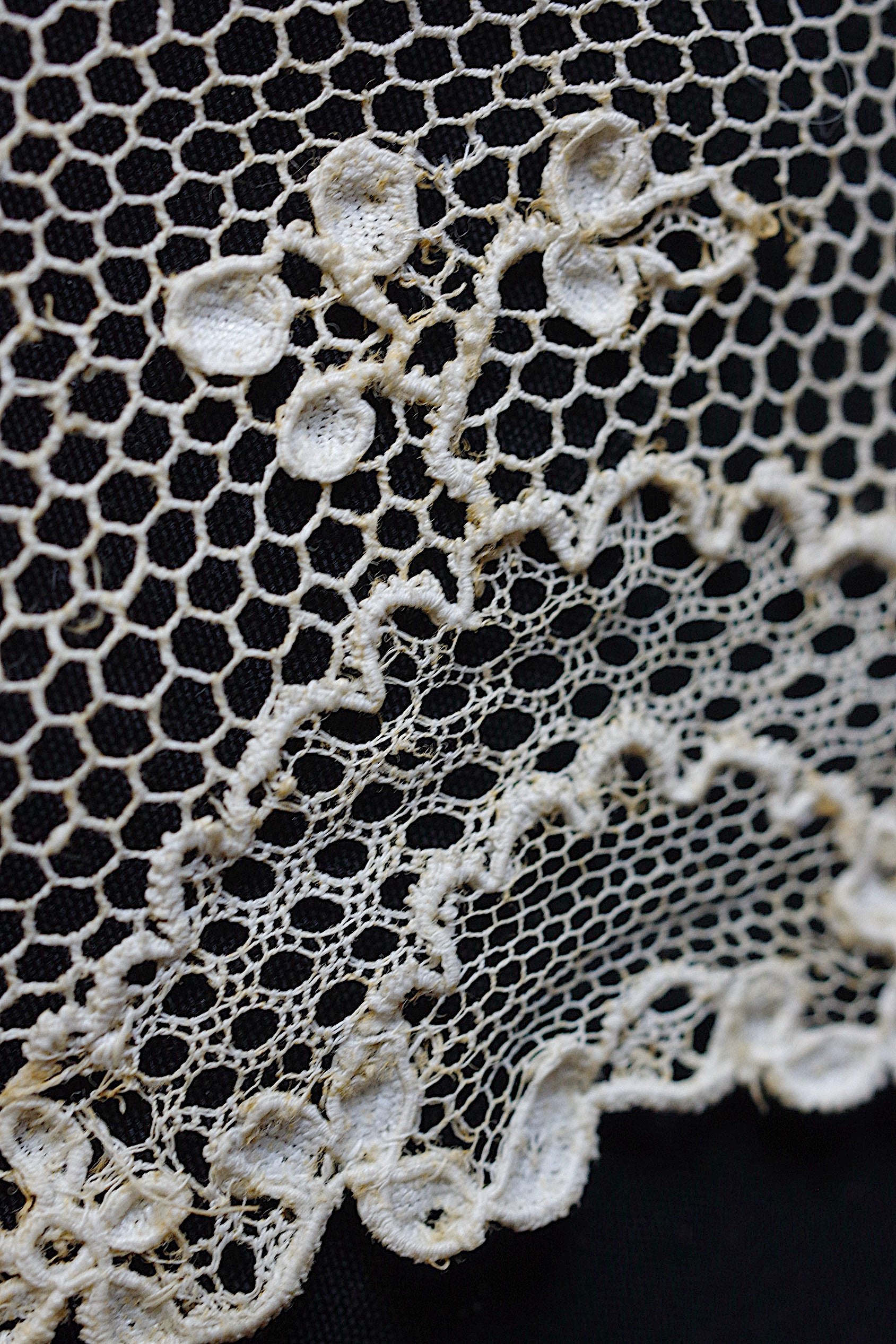 アンティークレース dentelle ancienne　アランソンレース284cm