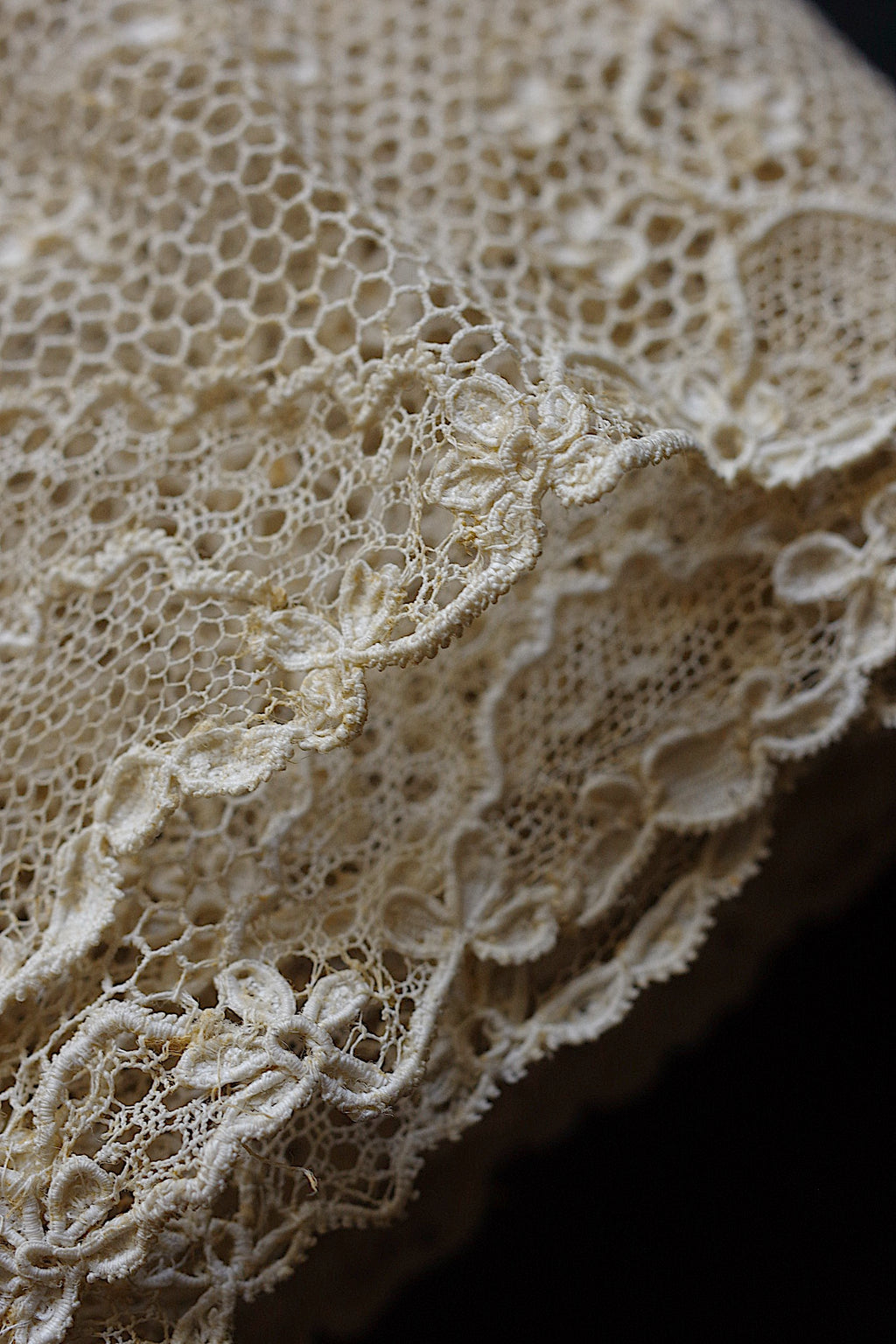 アンティークレース dentelle ancienne　アランソンレース284cm