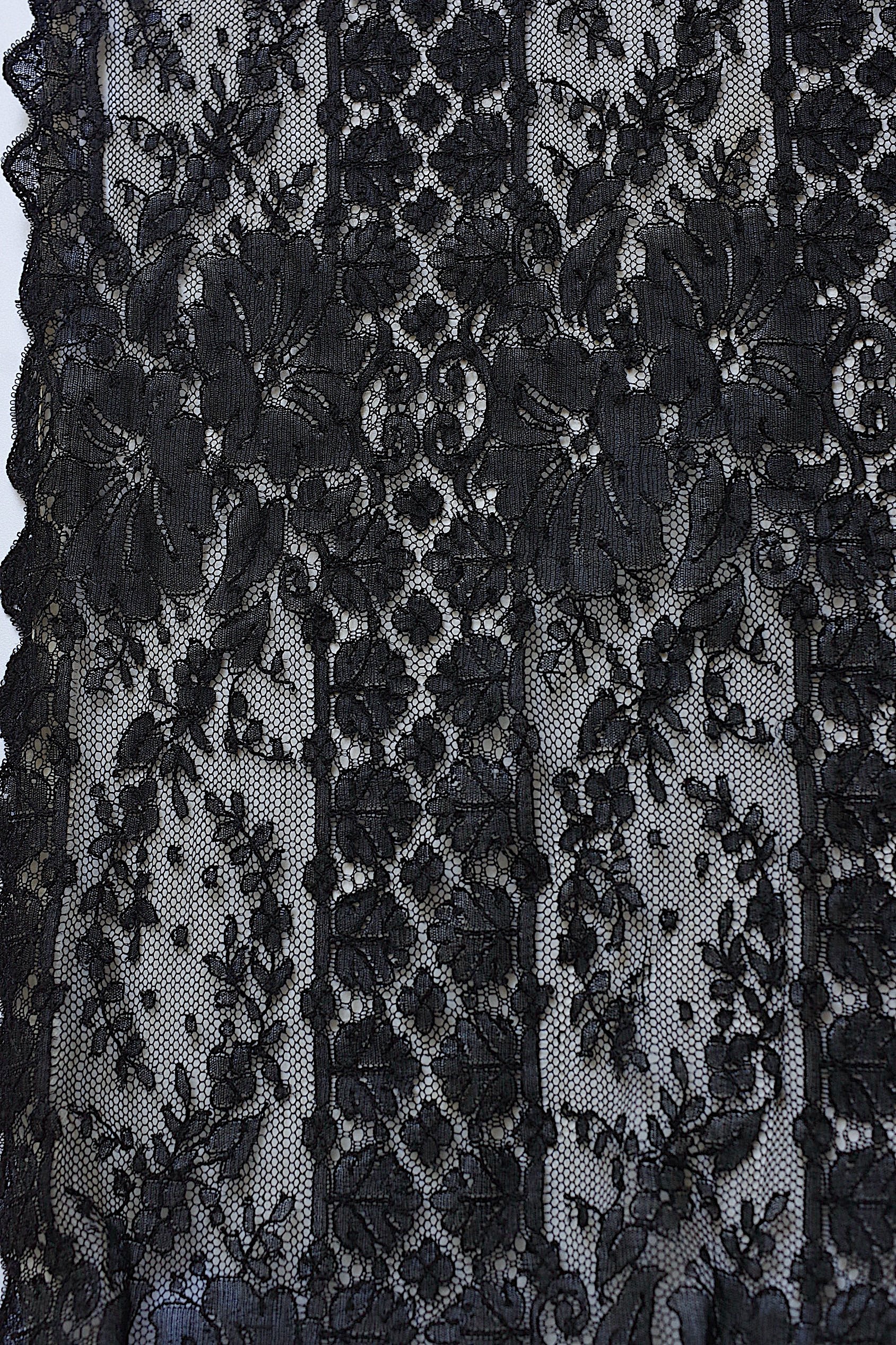 アンティークレース dentelle ancienne　シャンティイ　ショール