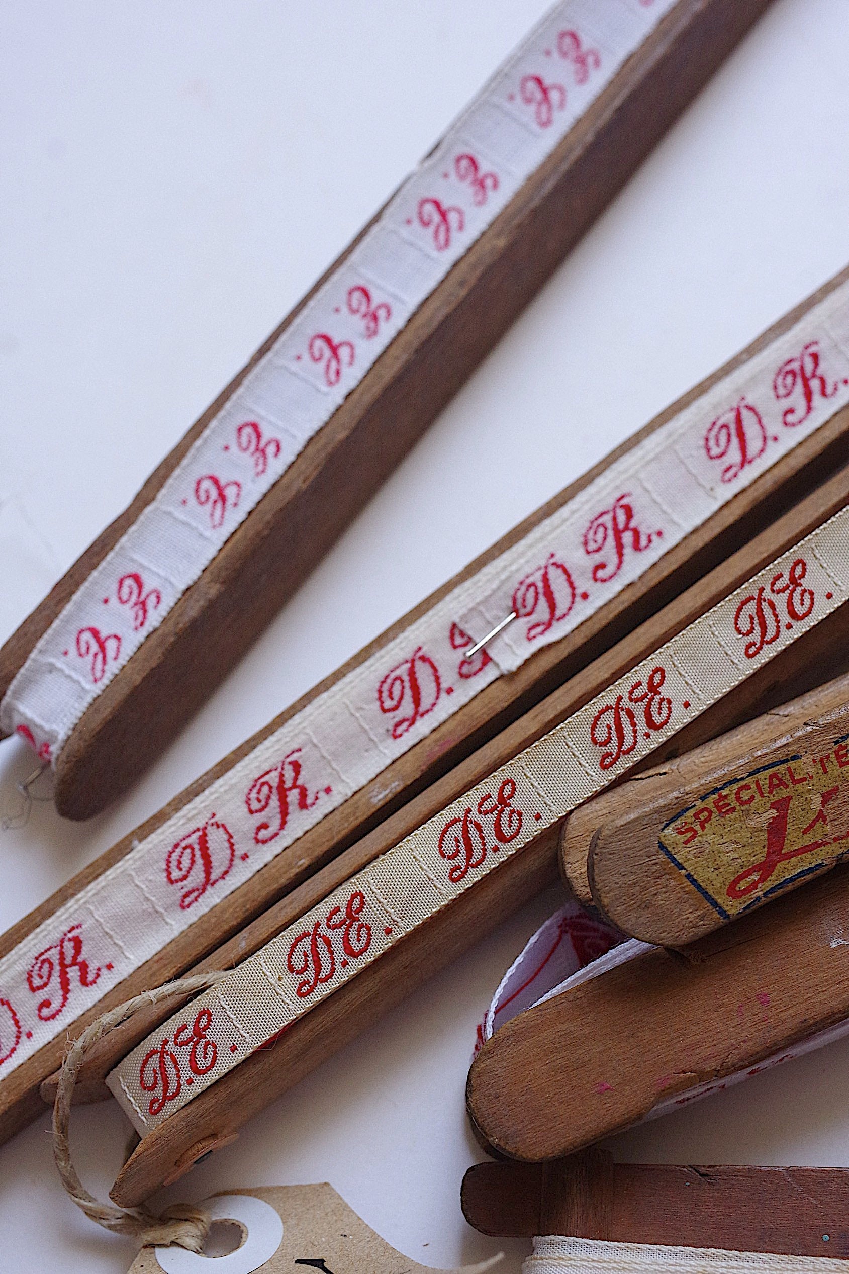 アンティークイニシャルテープ　Ruban adhésif monogramme ancien 1