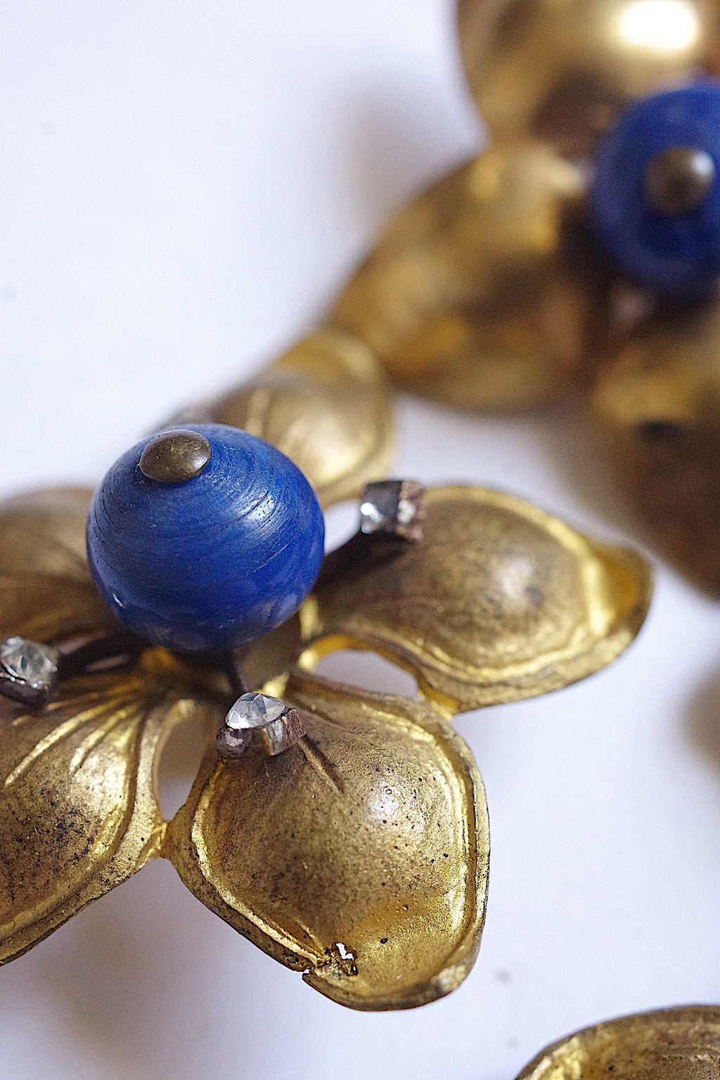 アンティークボタンとパーツ antique boutons lot
