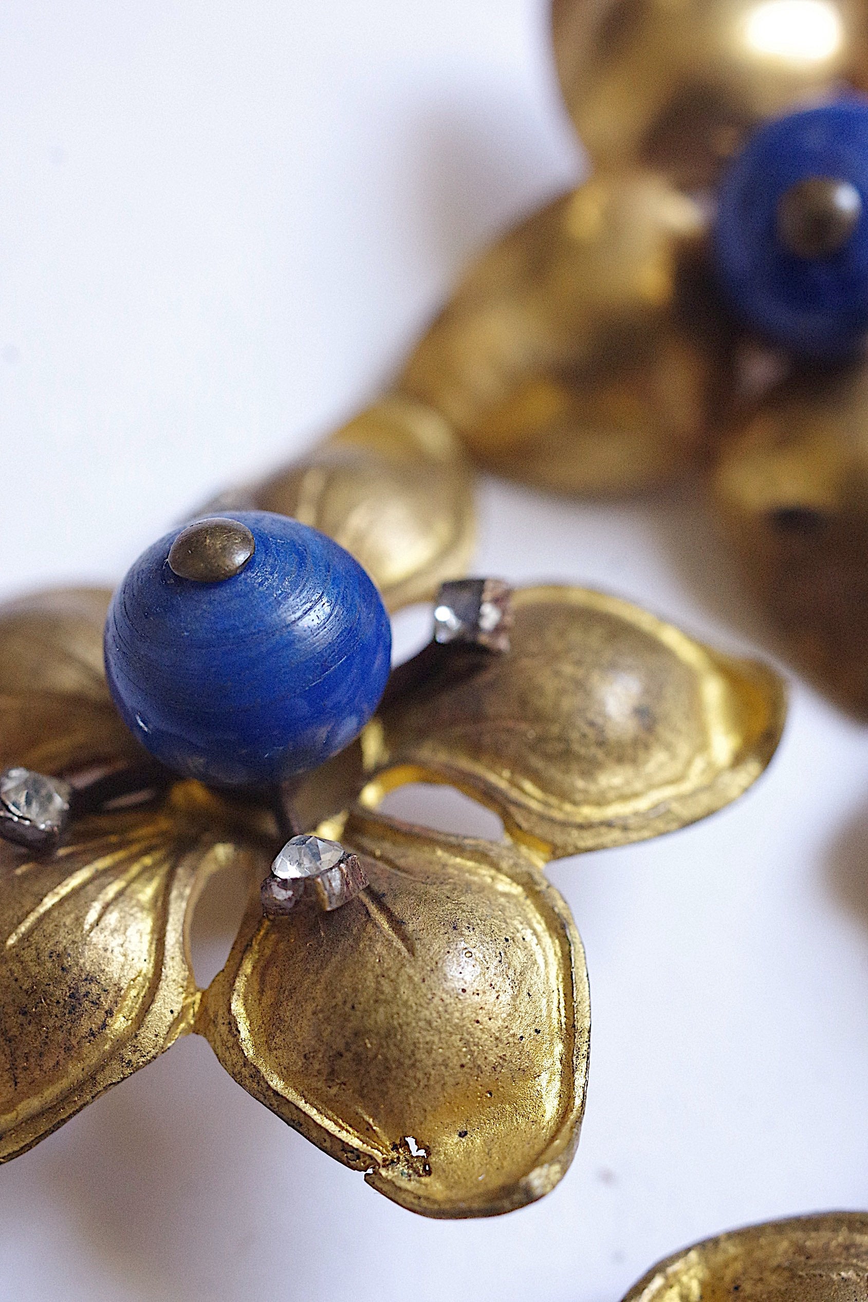 アンティークボタンとパーツ antique boutons lot