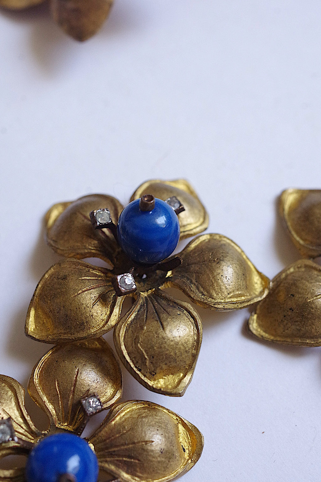 アンティークボタンとパーツ antique boutons lot