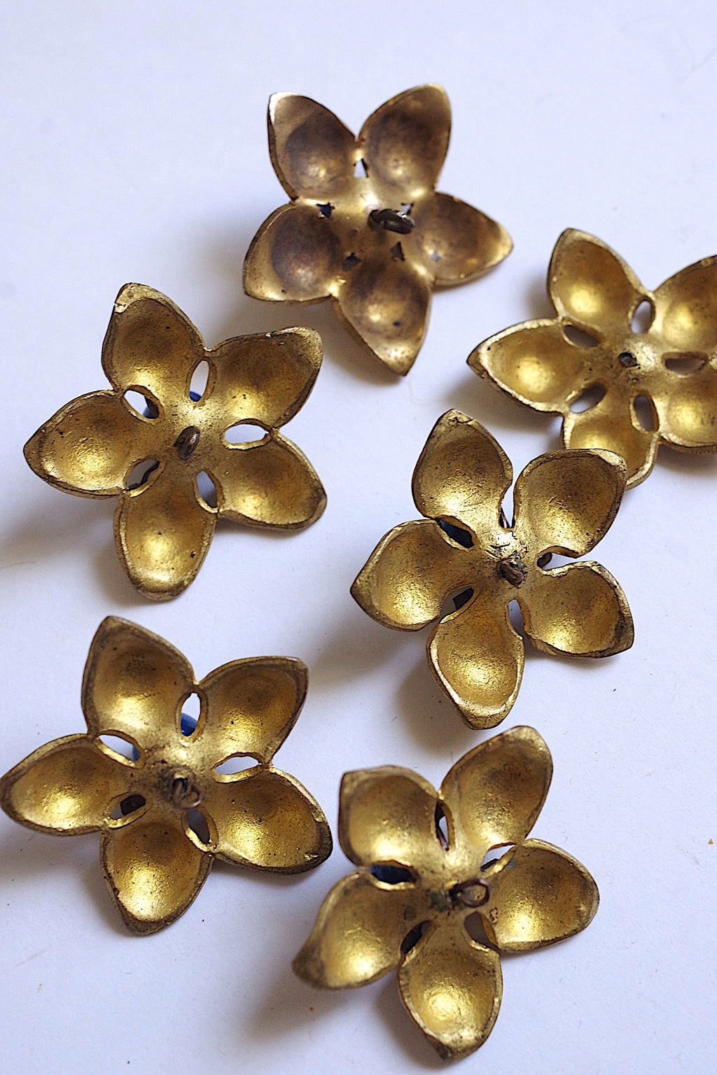 アンティークボタンとパーツ antique boutons lot