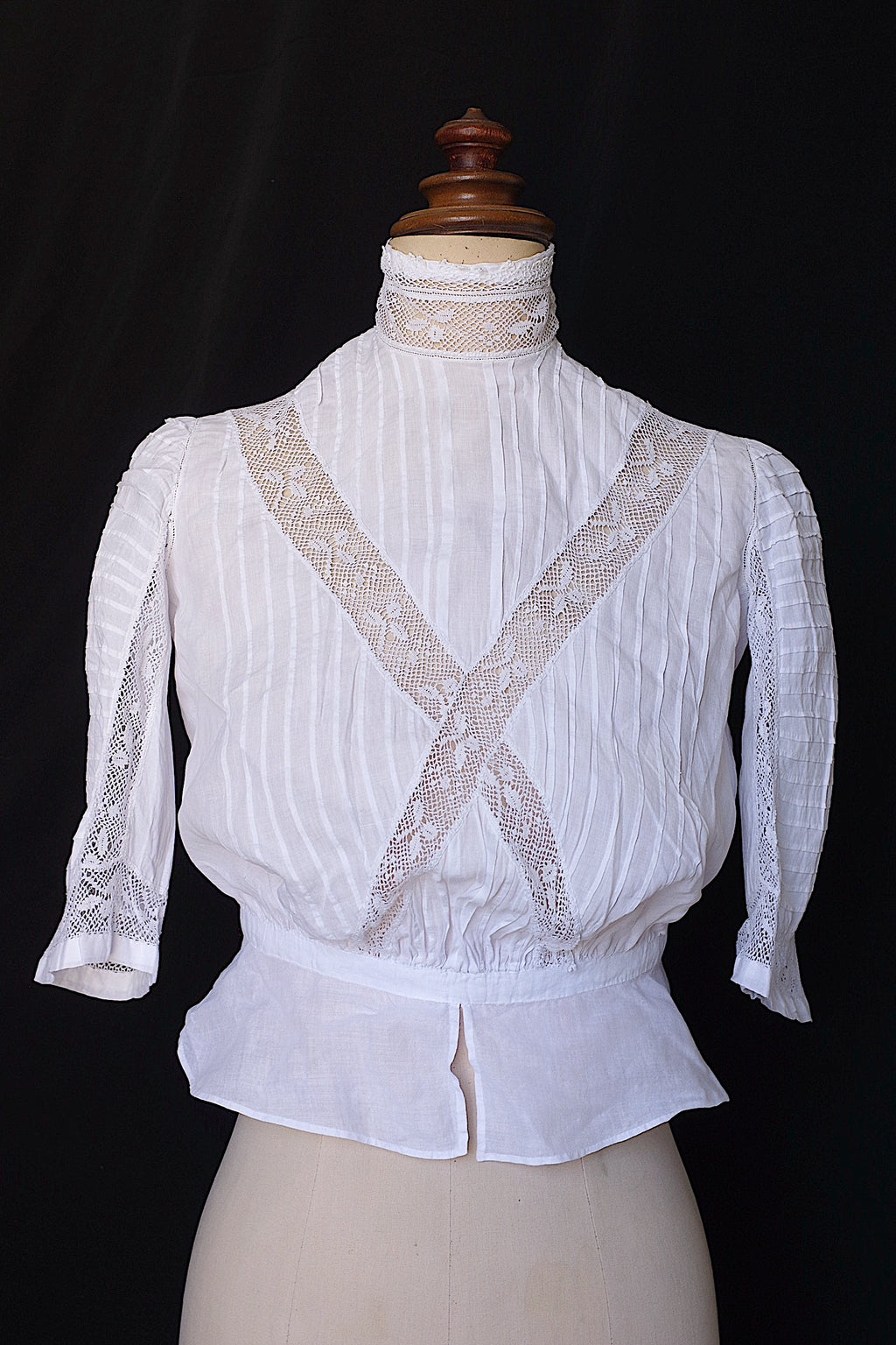 アンティークブラウスvêtement antique blouse 3