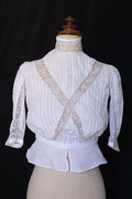 アンティークブラウスvêtement antique blouse 3