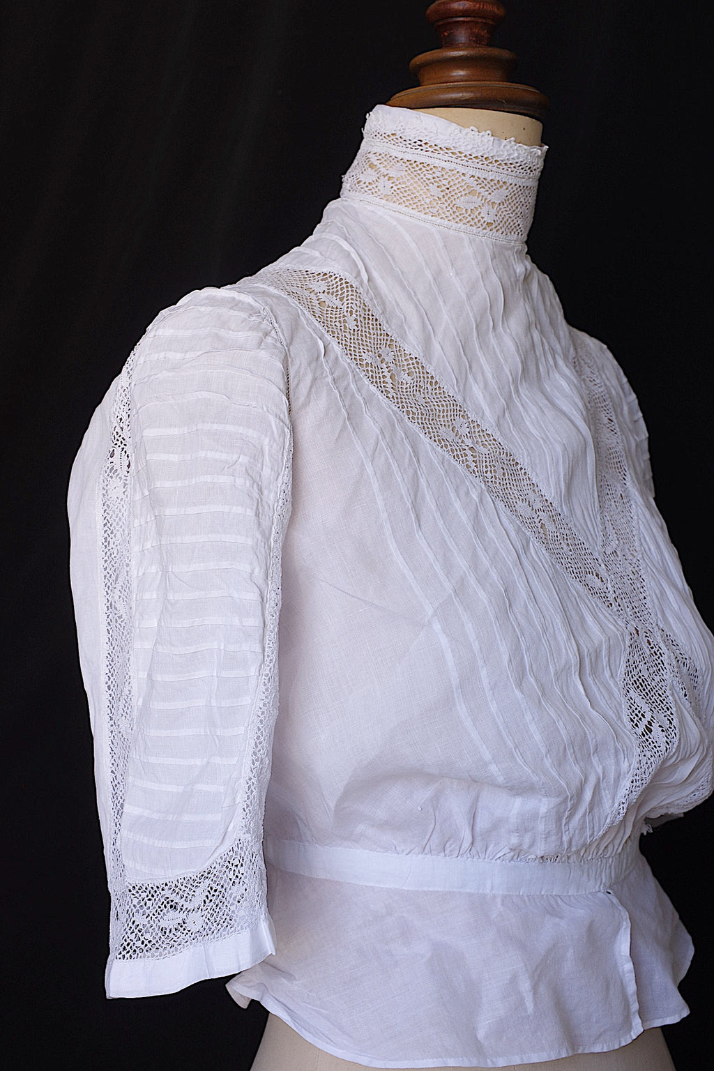 アンティークブラウスvêtement antique blouse 3