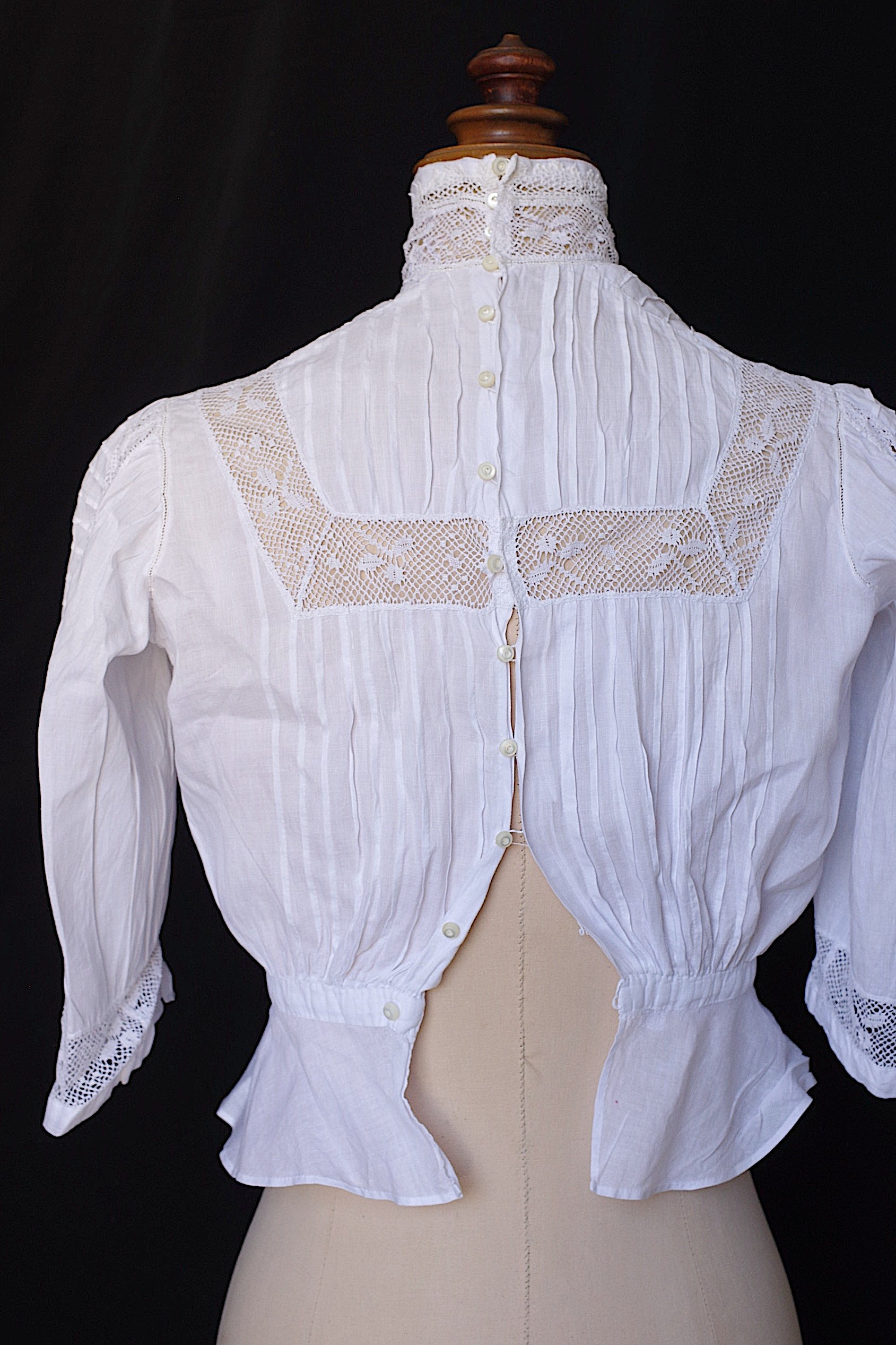 アンティークブラウスvêtement antique blouse 3