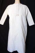 アンティークワンピース　vêtement antique dress リネン
