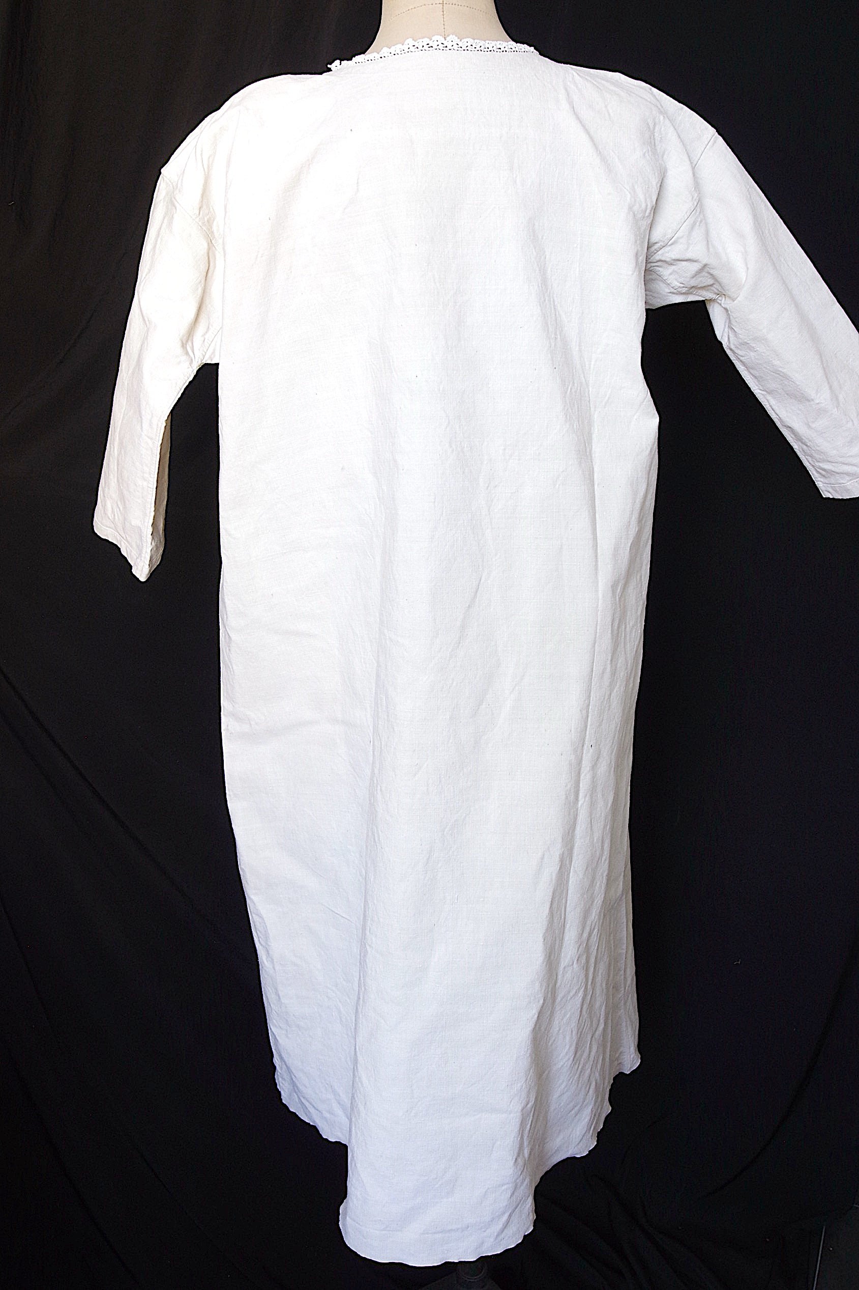 アンティークワンピース　vêtement antique dress リネン