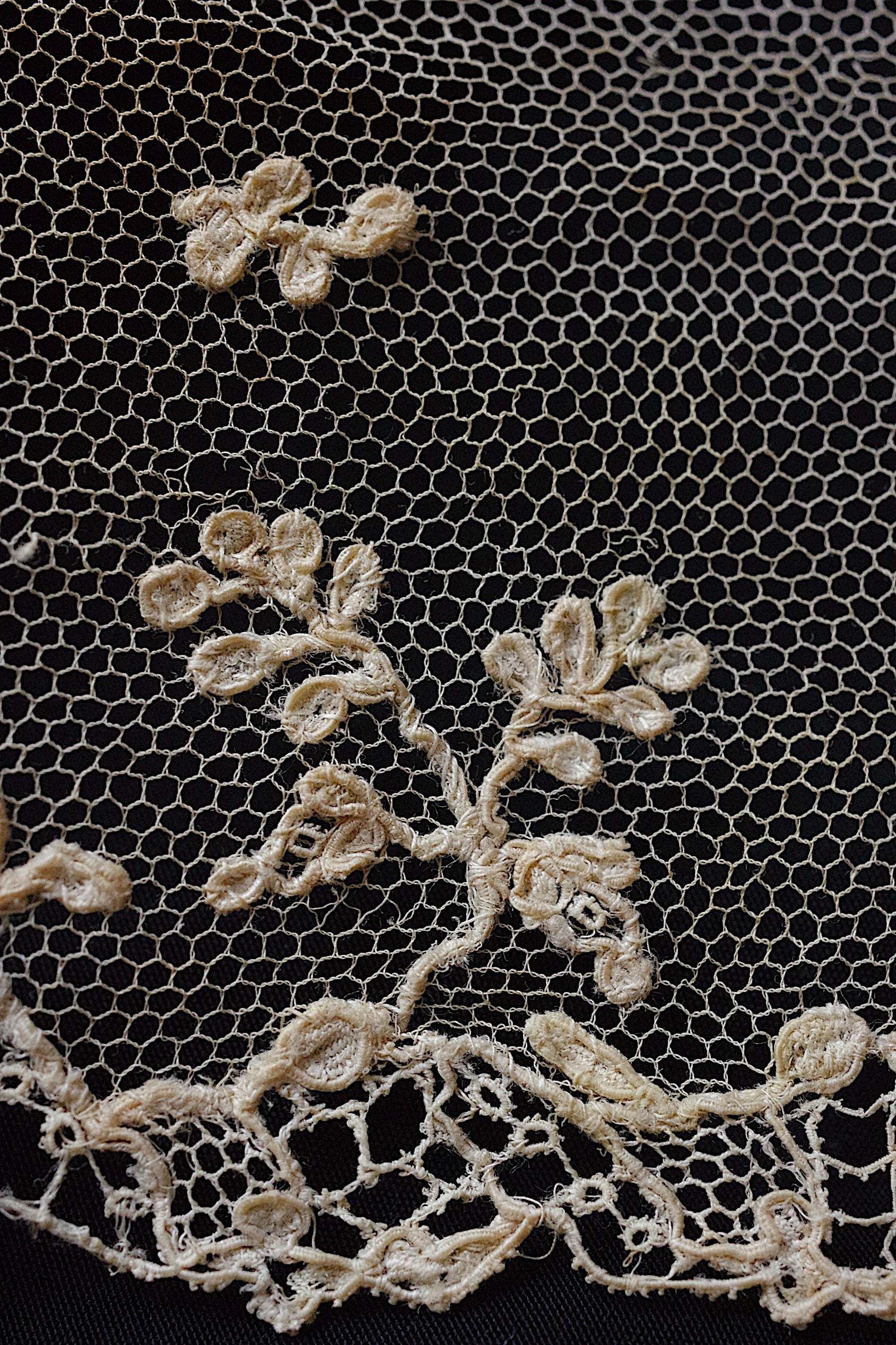 アンティークレース dentelle ancienne 素材用　lots1