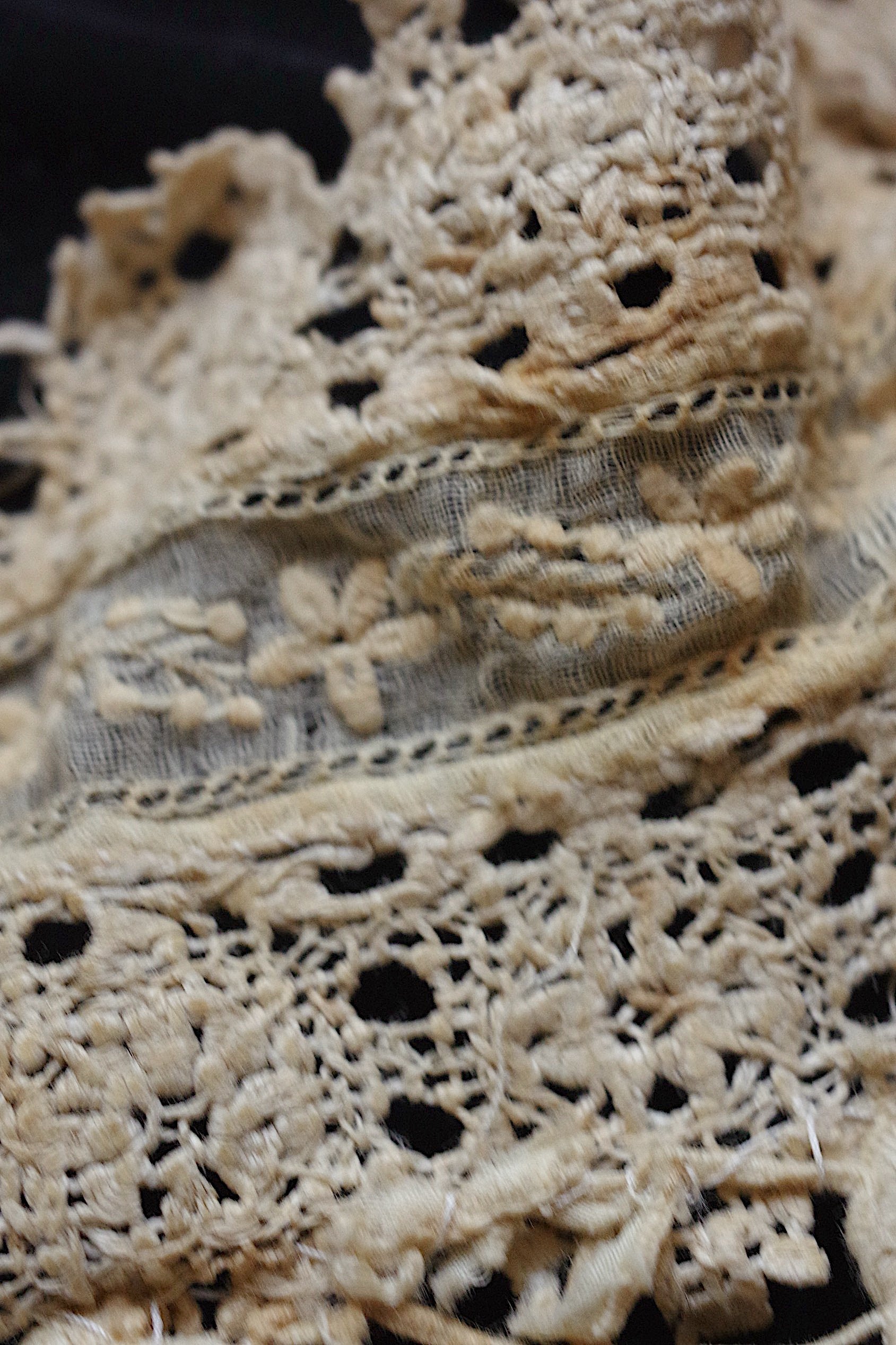 アンティークレース dentelle ancienne 素材用　lots3