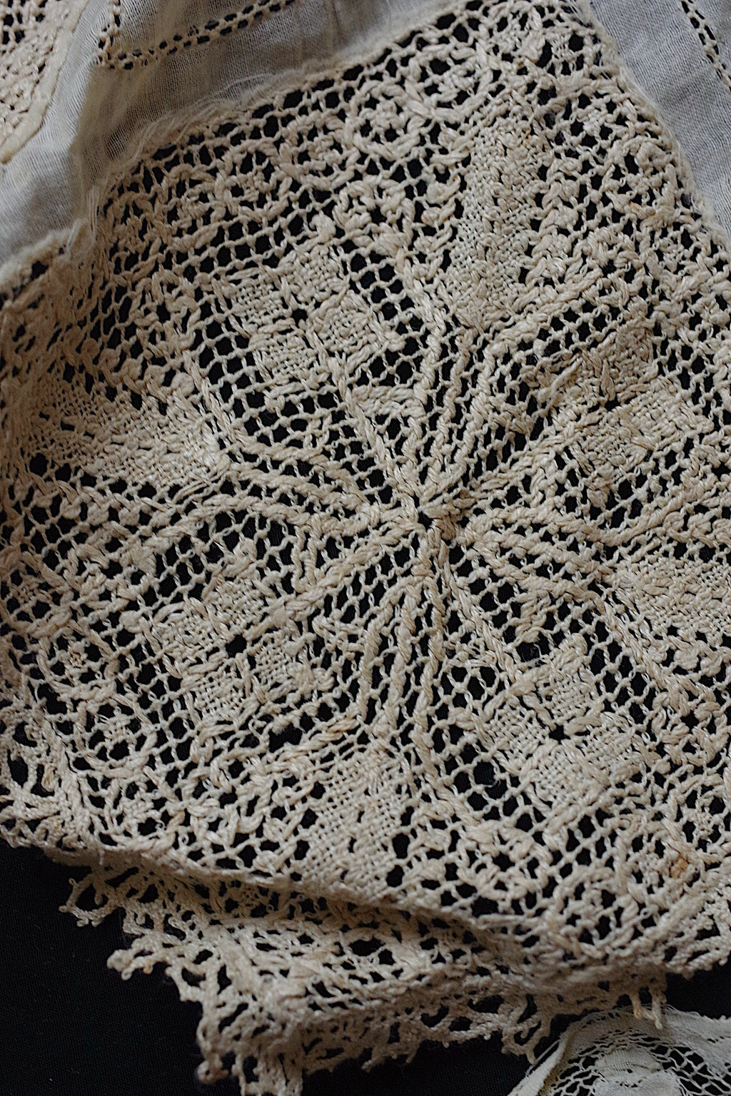アンティークレース dentelle ancienne 素材用　lots3