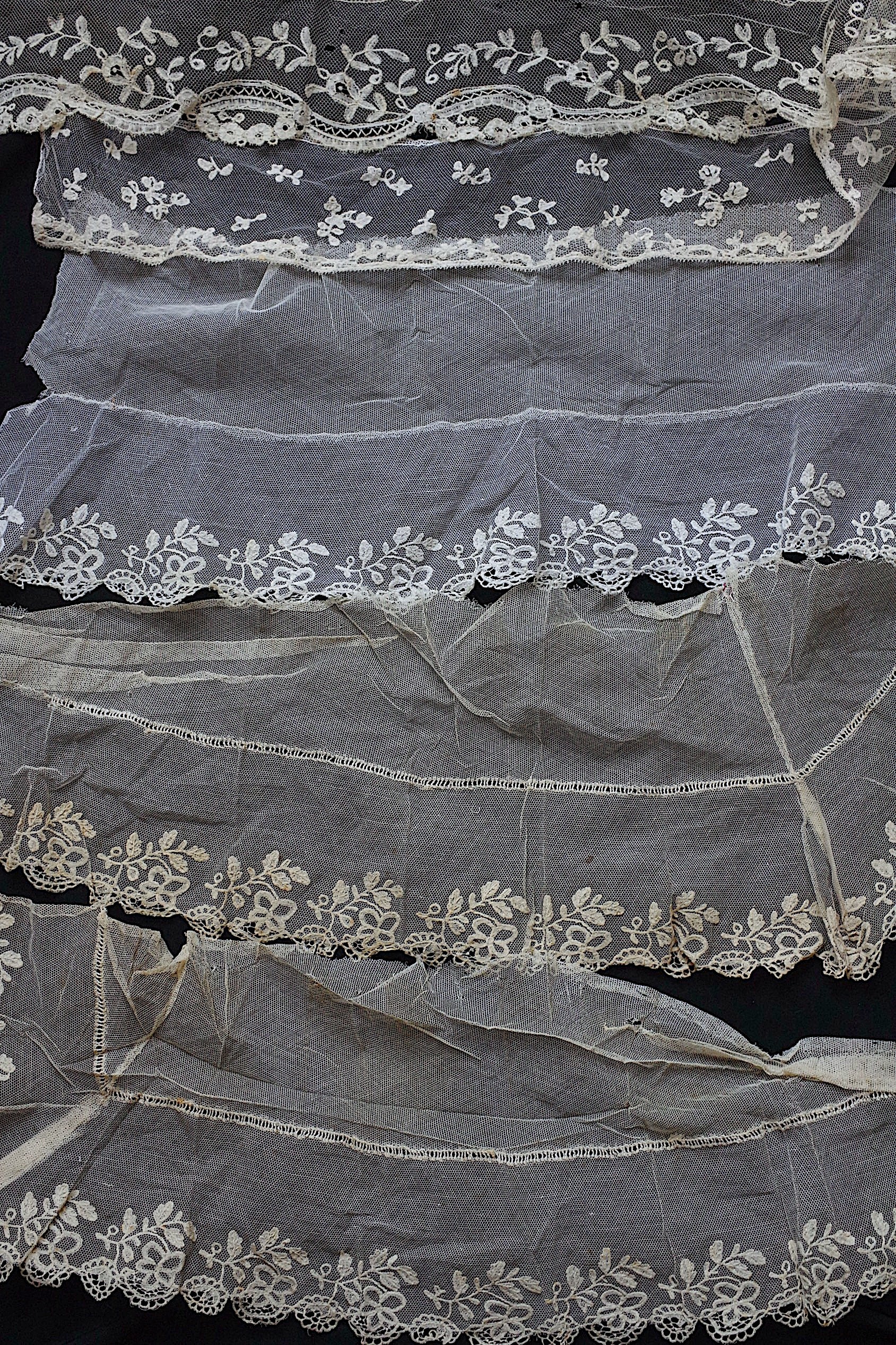 アンティークレース dentelle ancienne 素材用　lots4