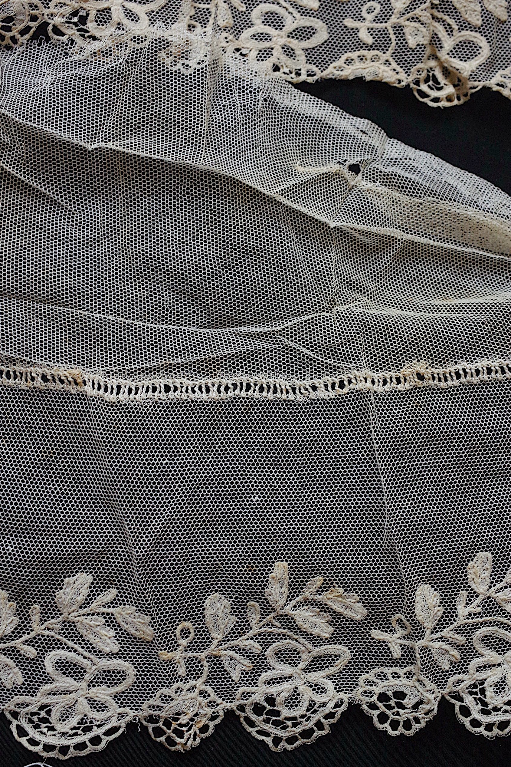 アンティークレース dentelle ancienne 素材用　lots4