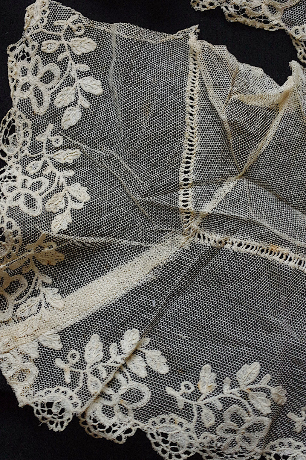 アンティークレース dentelle ancienne 素材用　lots4