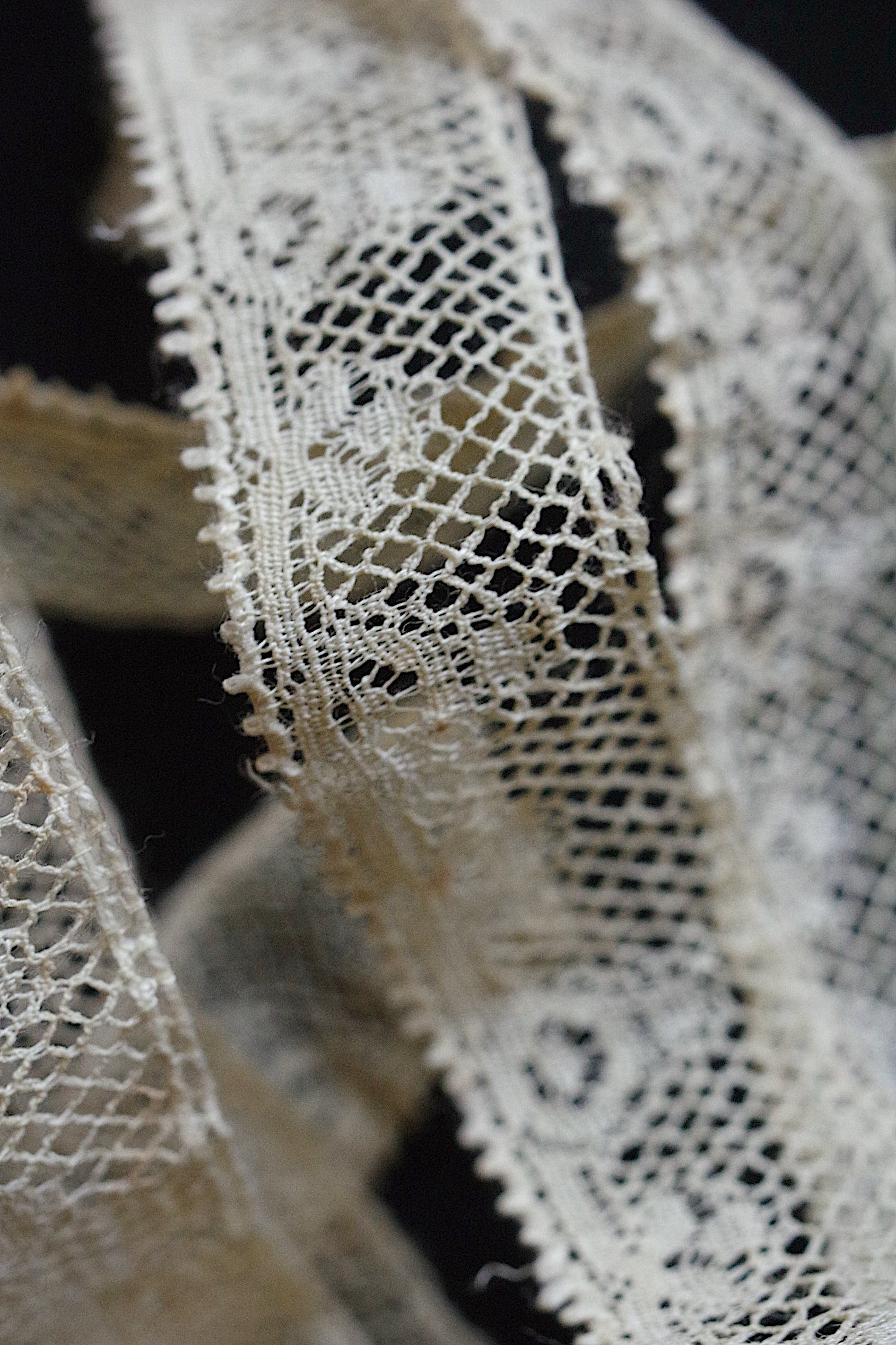 アンティークレース dentelle ancienne 素材用　lots5