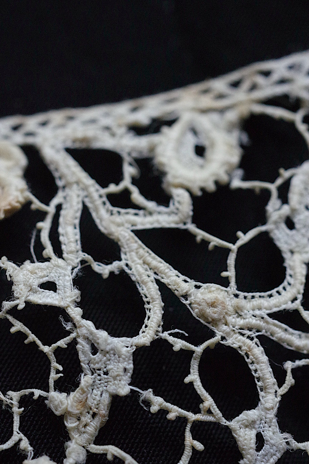 アンティークレース dentelle ancienne 小さな襟lots2