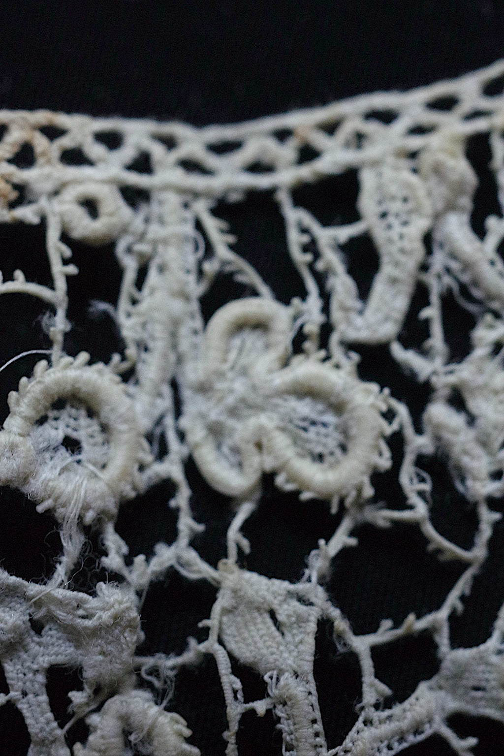 アンティークレース dentelle ancienne 小さな襟lots2