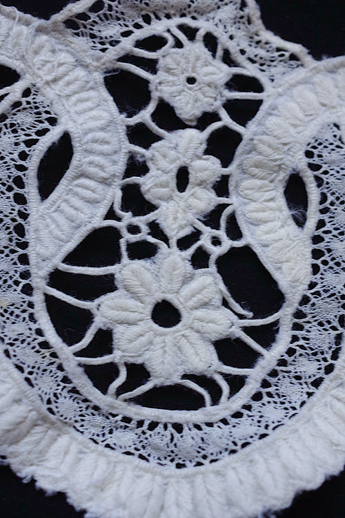 アンティークレース dentelle ancienne 小さな襟lots3
