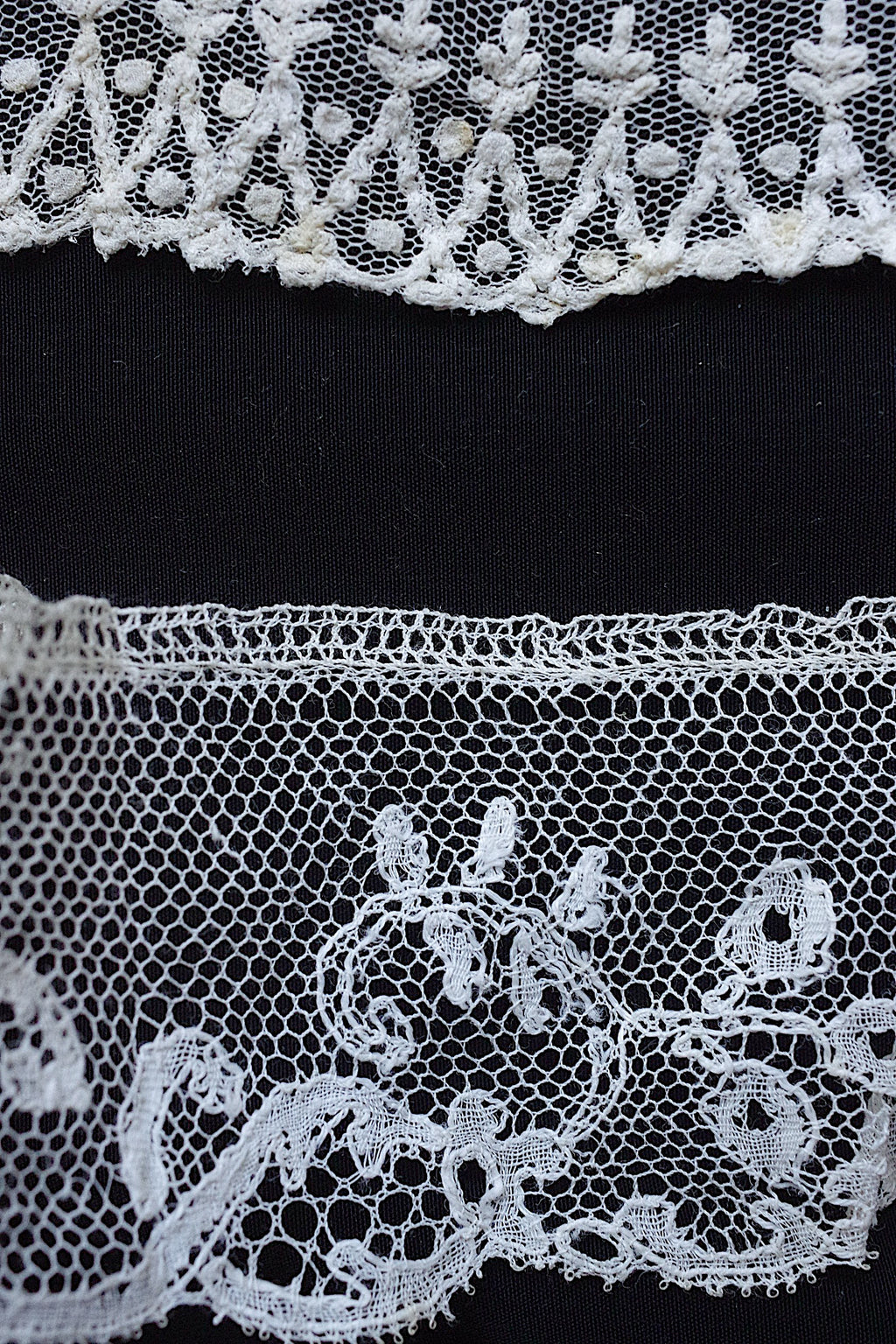 アンティークレース dentelle ancienne 素材用　ハギレlot1