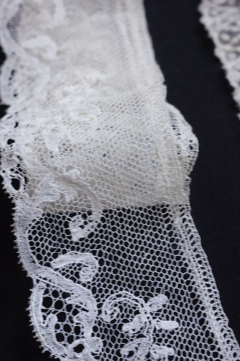 アンティークレース dentelle ancienne 素材用　ハギレlot1