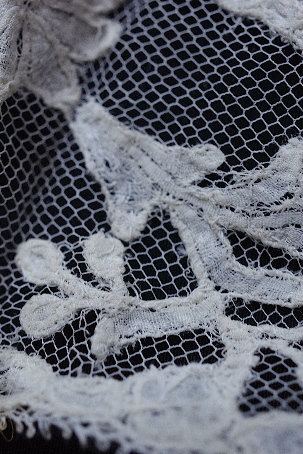 アンティークレース dentelle ancienne 素材用　ハギレlot1