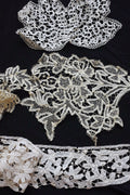 アンティークレース dentelle ancienne 素材用　ハギレlot2
