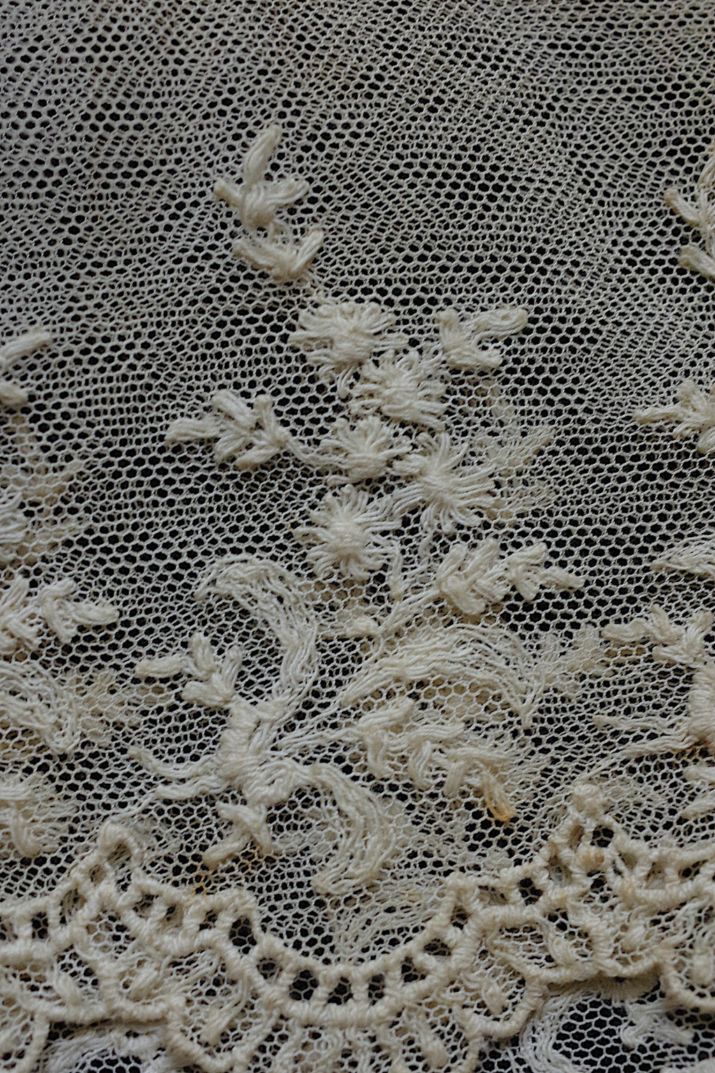 アンティークレース dentelle ancienne 素材用　ハギレlot3